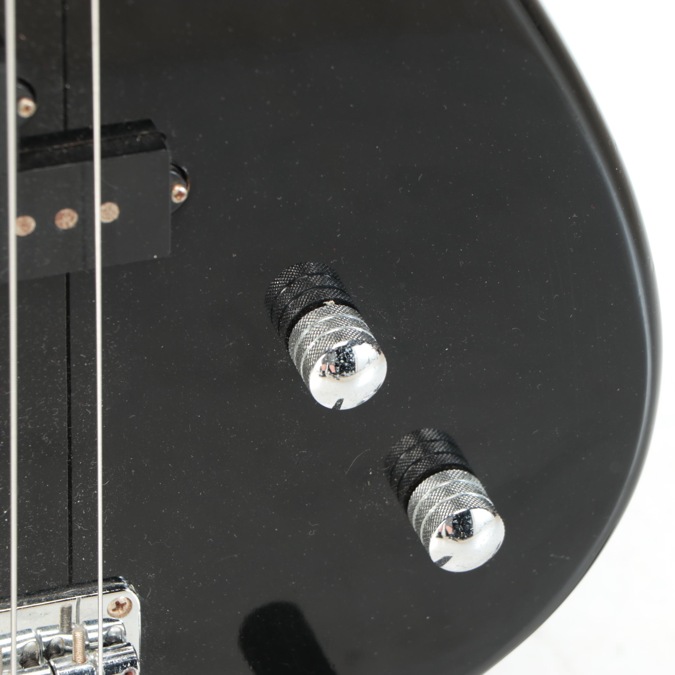 Kramer Aero Star Black Enamel Electric Bass Guitar