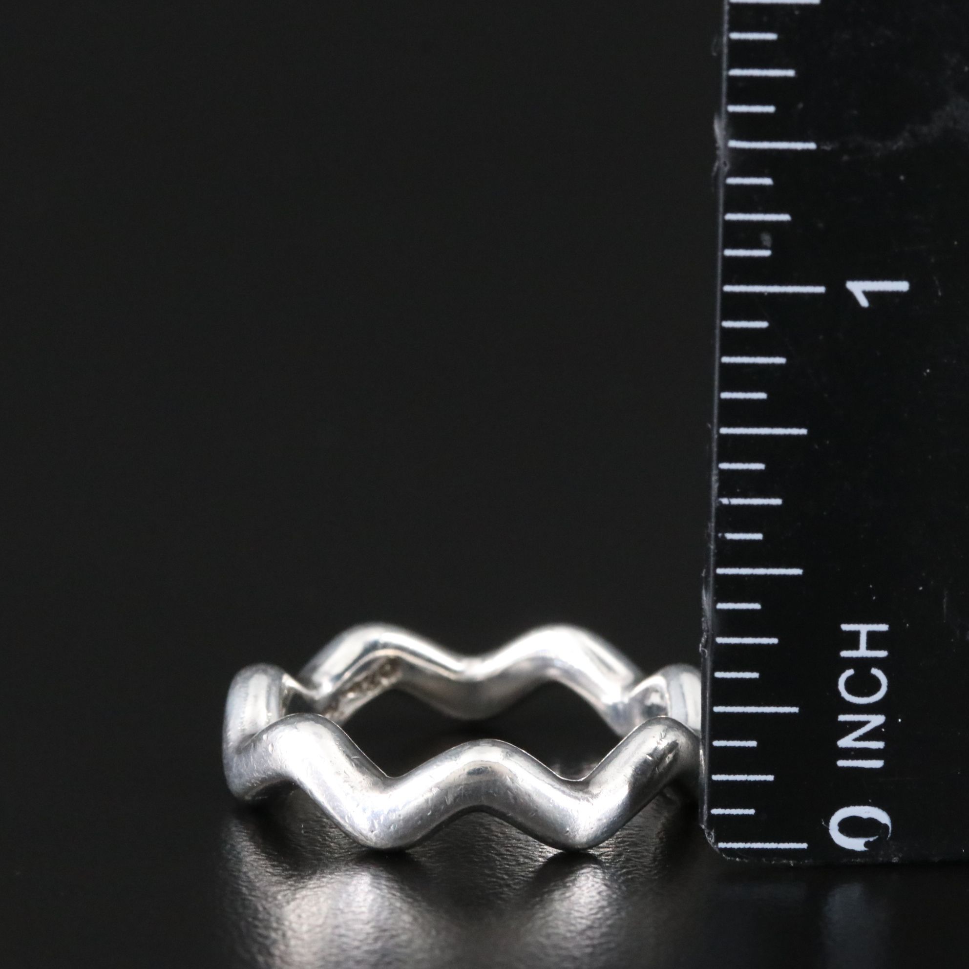 Paloma Picasso for Tiffany & Co. Sterling Zig Zag Ring