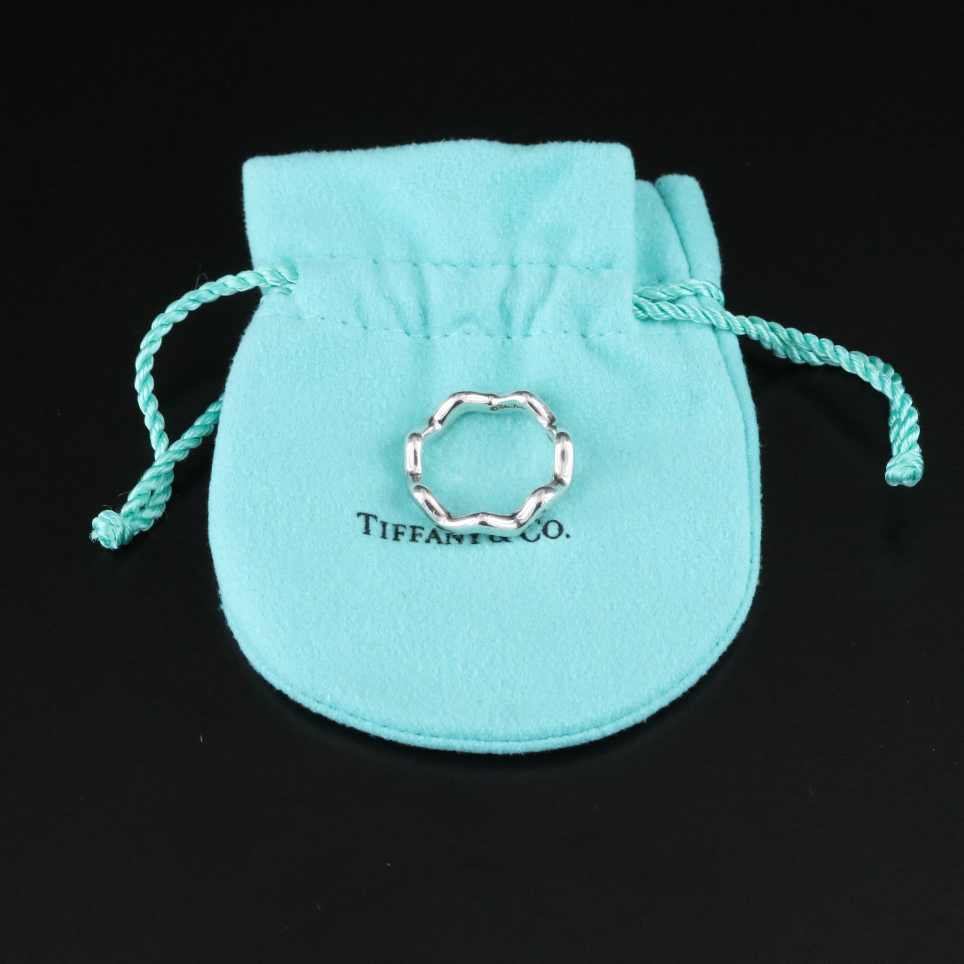 Paloma Picasso for Tiffany & Co. Sterling Zig Zag Ring