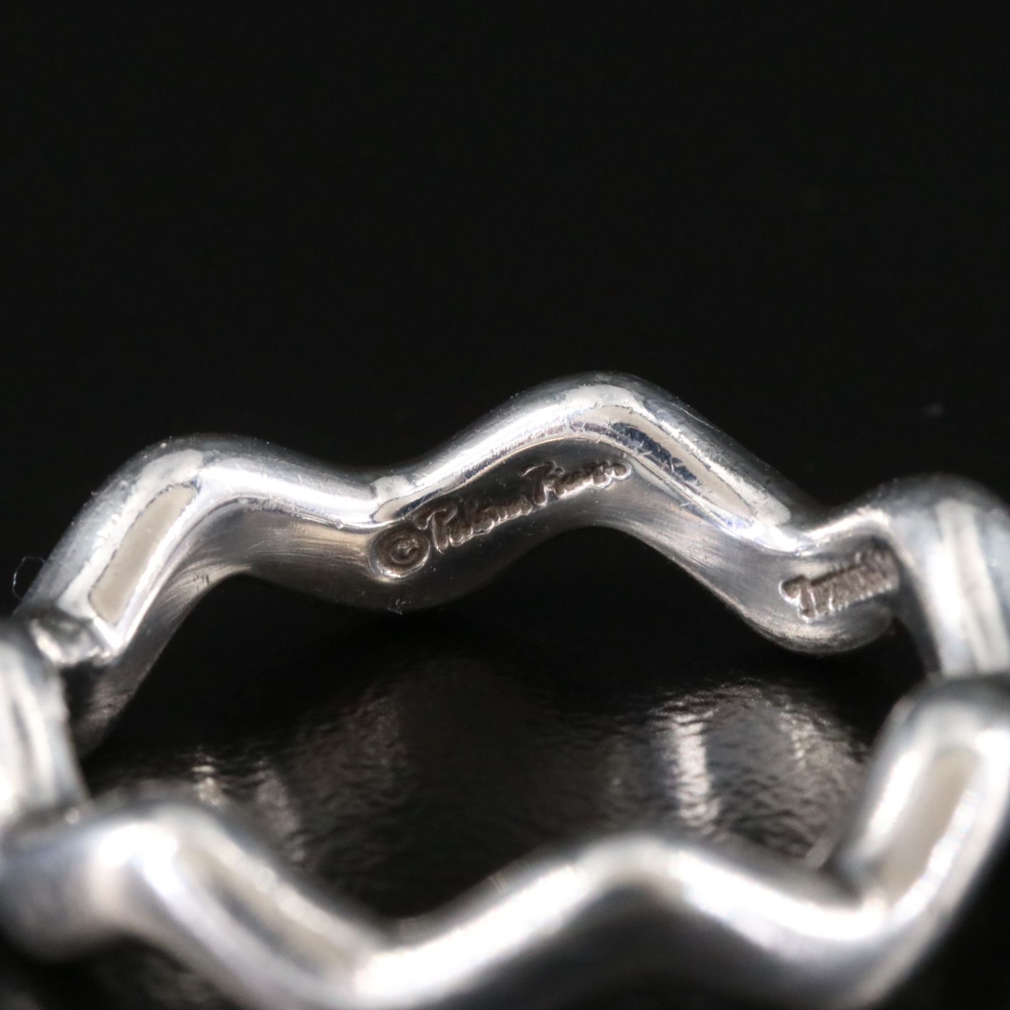 Paloma Picasso for Tiffany & Co. Sterling Zig Zag Ring