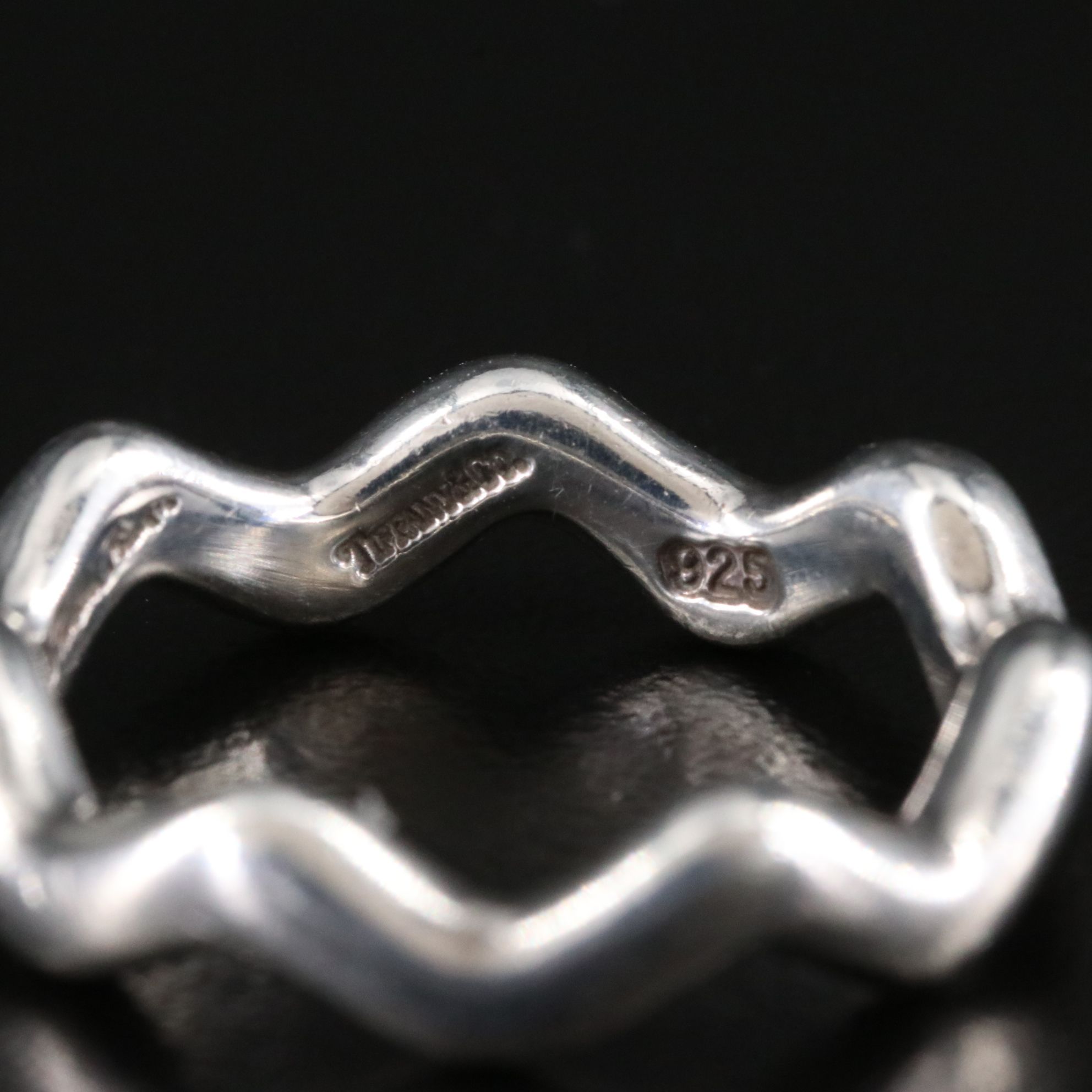 Paloma Picasso for Tiffany & Co. Sterling Zig Zag Ring