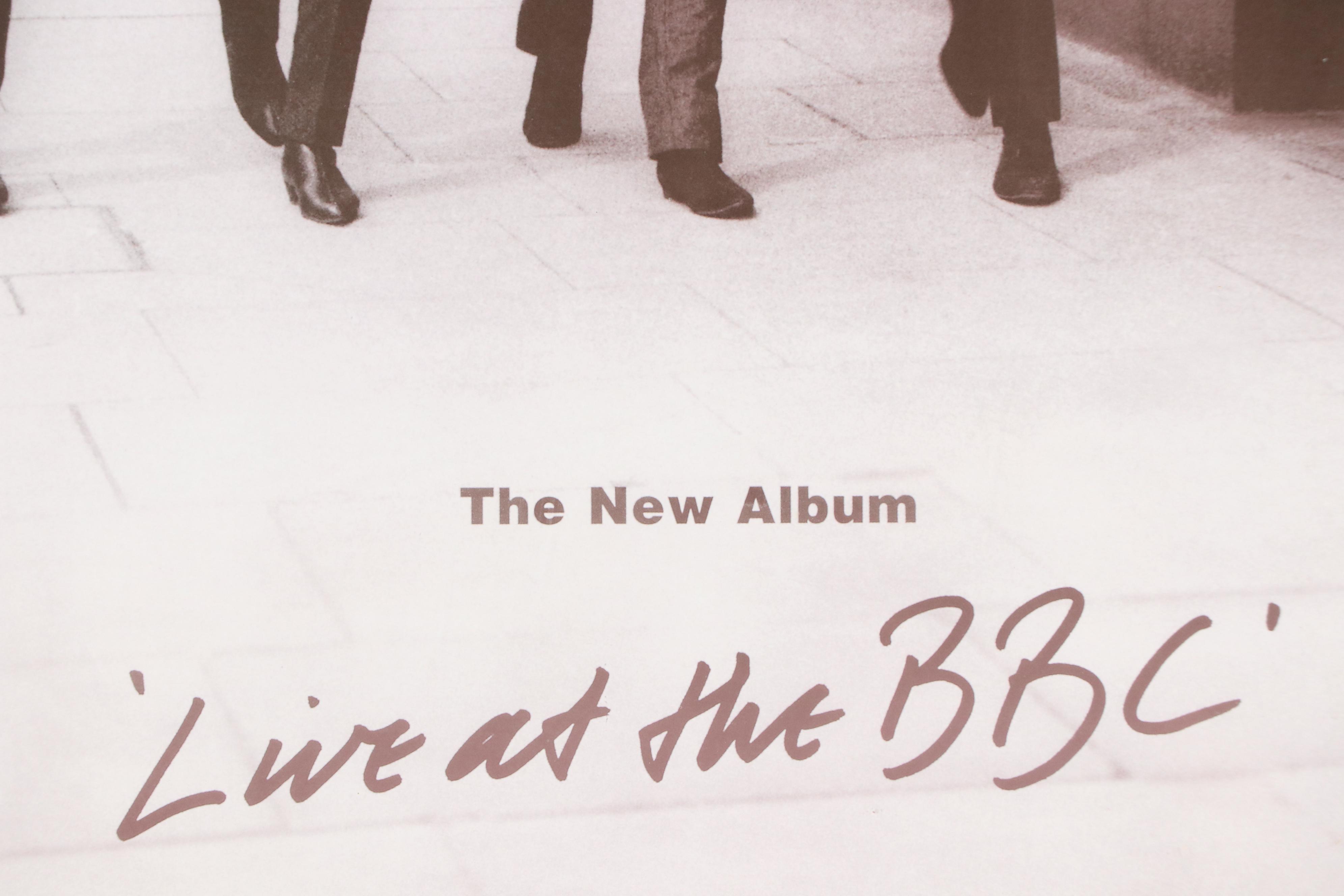 Halftone Poster for The Beatles "Live at the BBC"