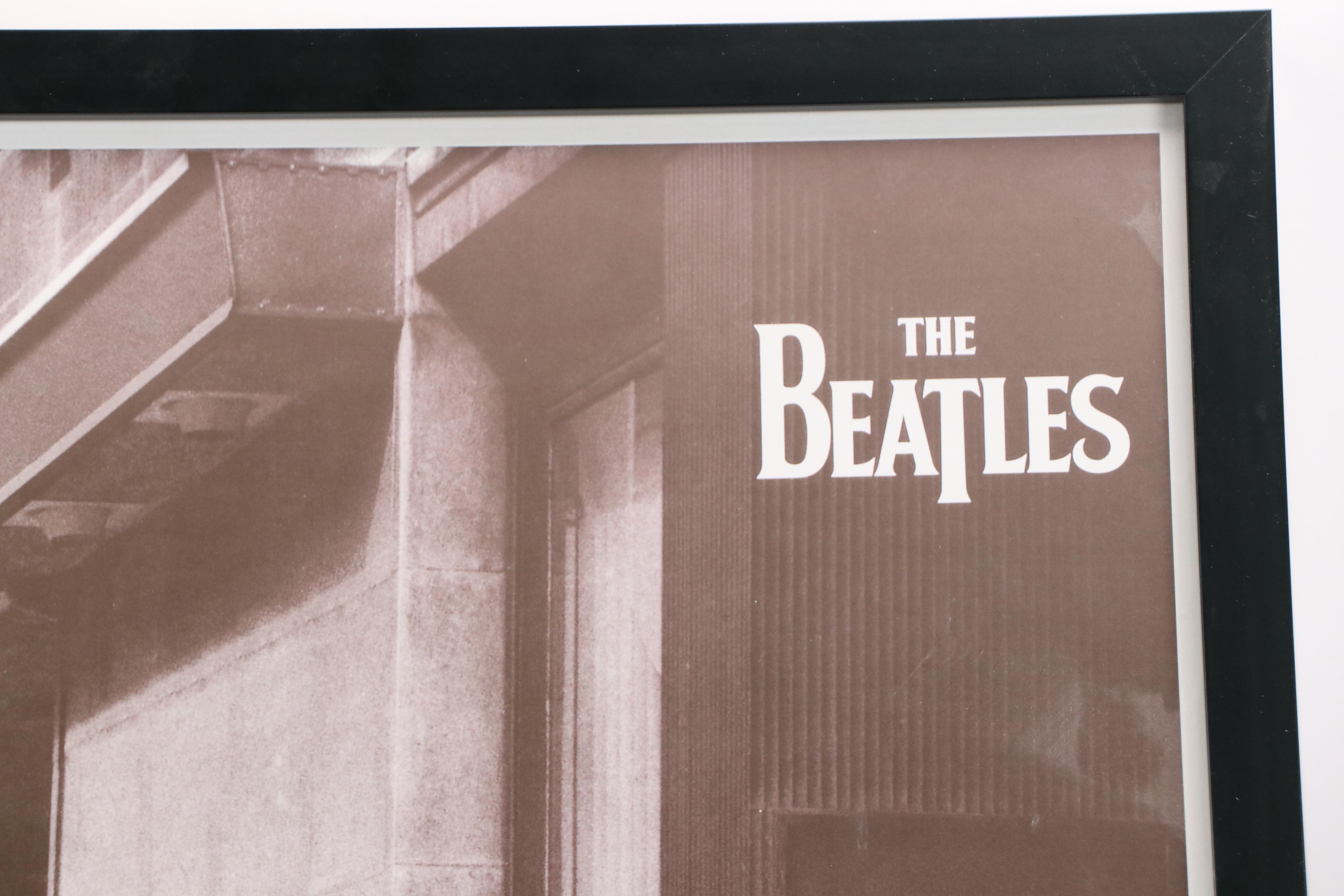 Halftone Poster for The Beatles "Live at the BBC"