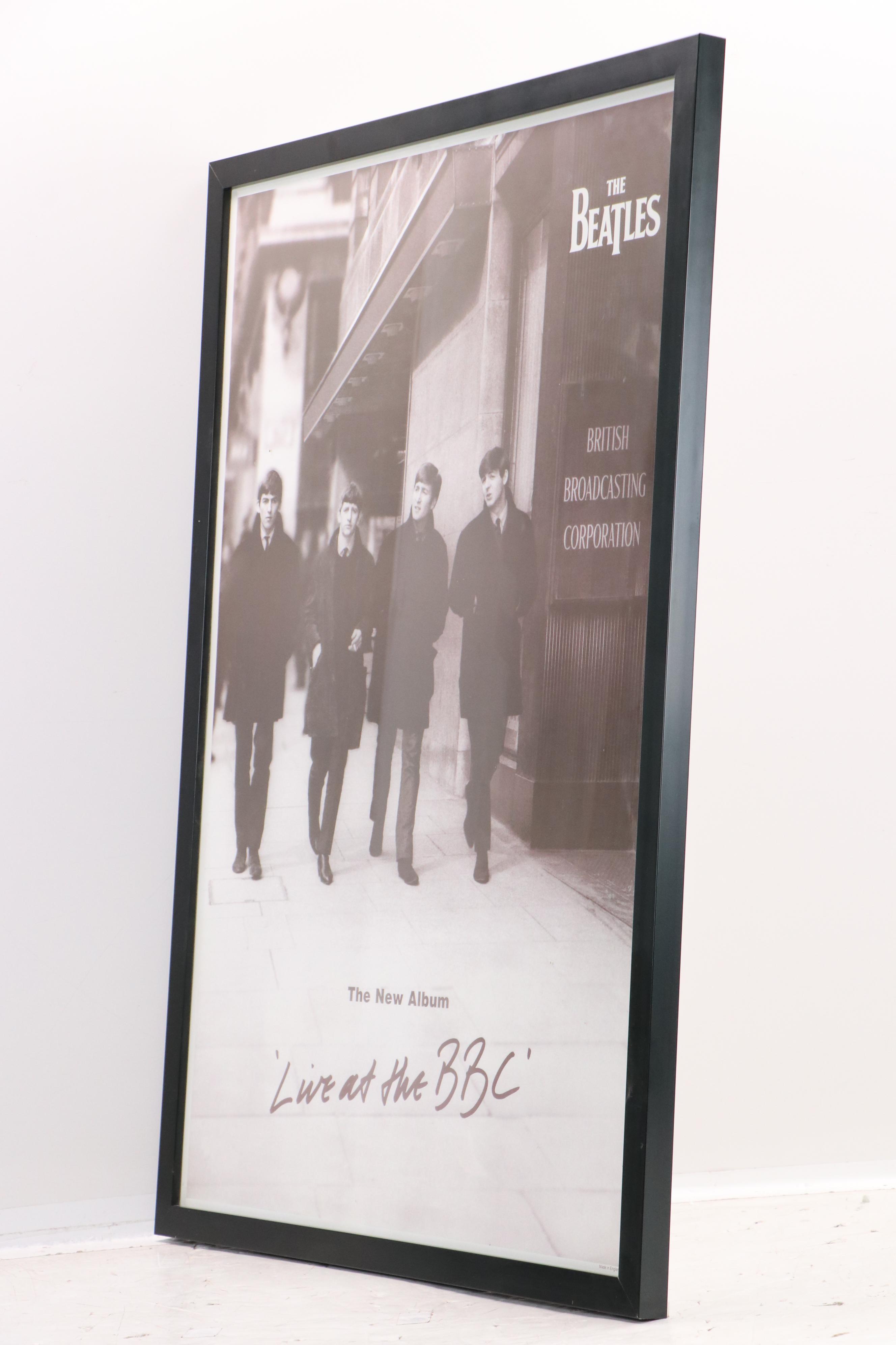 Halftone Poster for The Beatles "Live at the BBC"