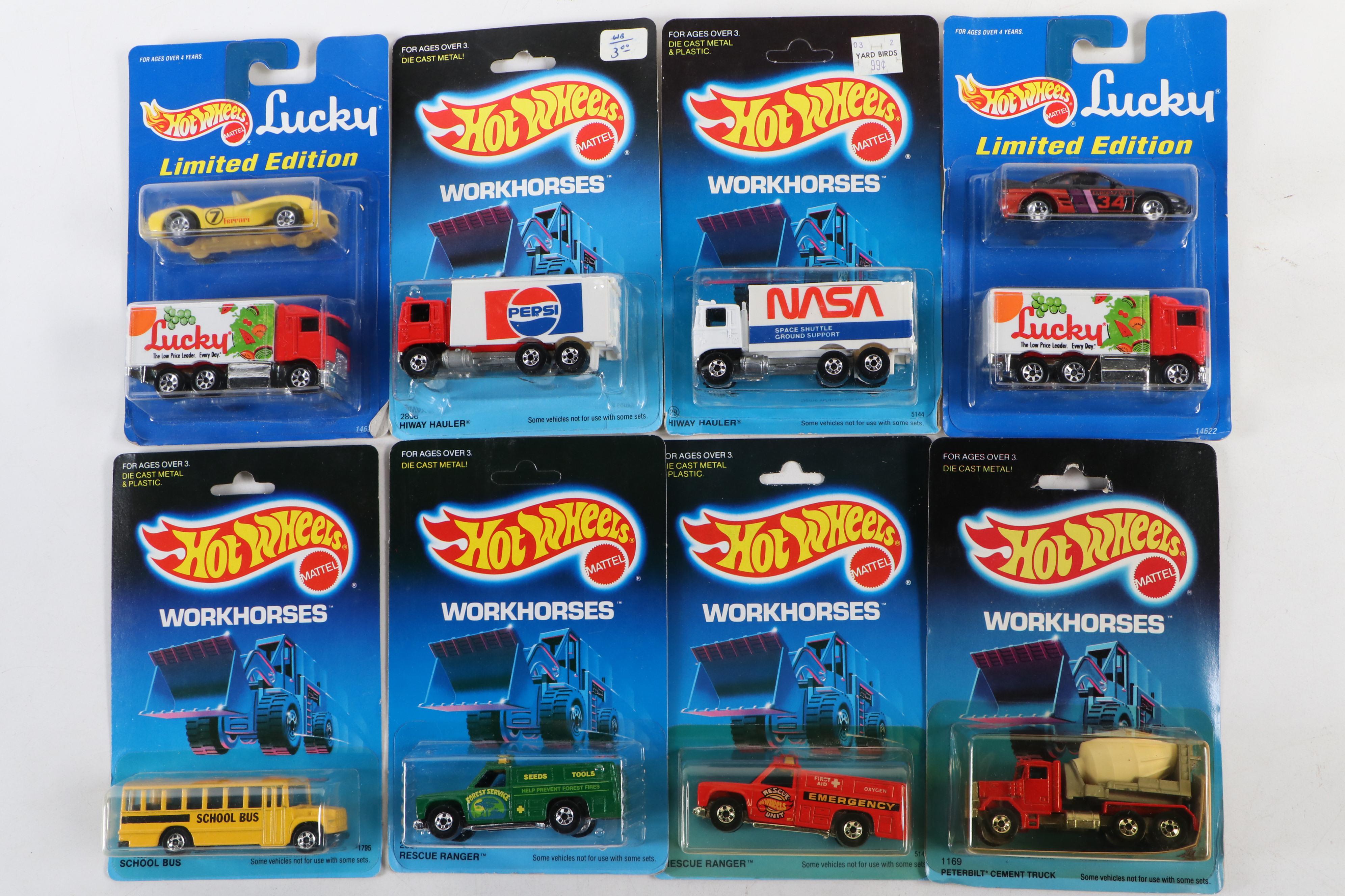 Hot Wheels "Lucky" Limited Edition and Other Toy Cars