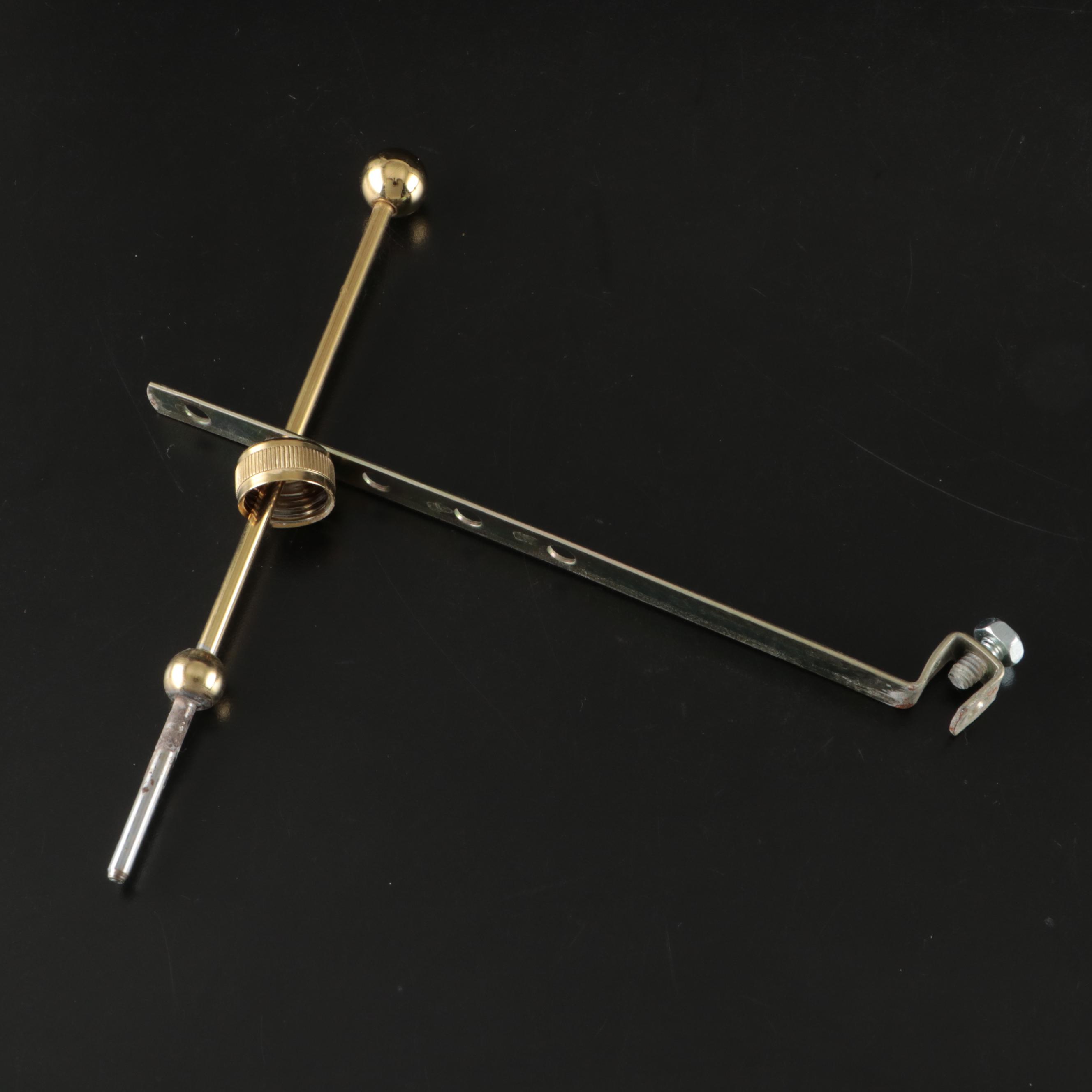 Moen Lacquered Brass Bathroom Lavatory Faucet Set & KOHLER Drain Stopper