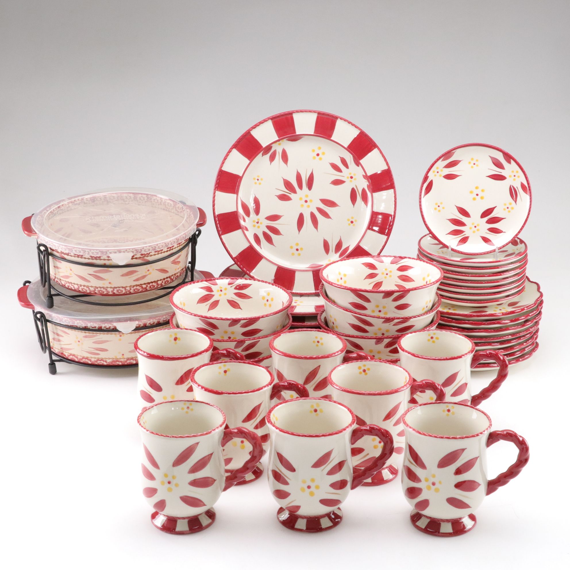Temp-Tations "Old World" Stoneware Dinnerware