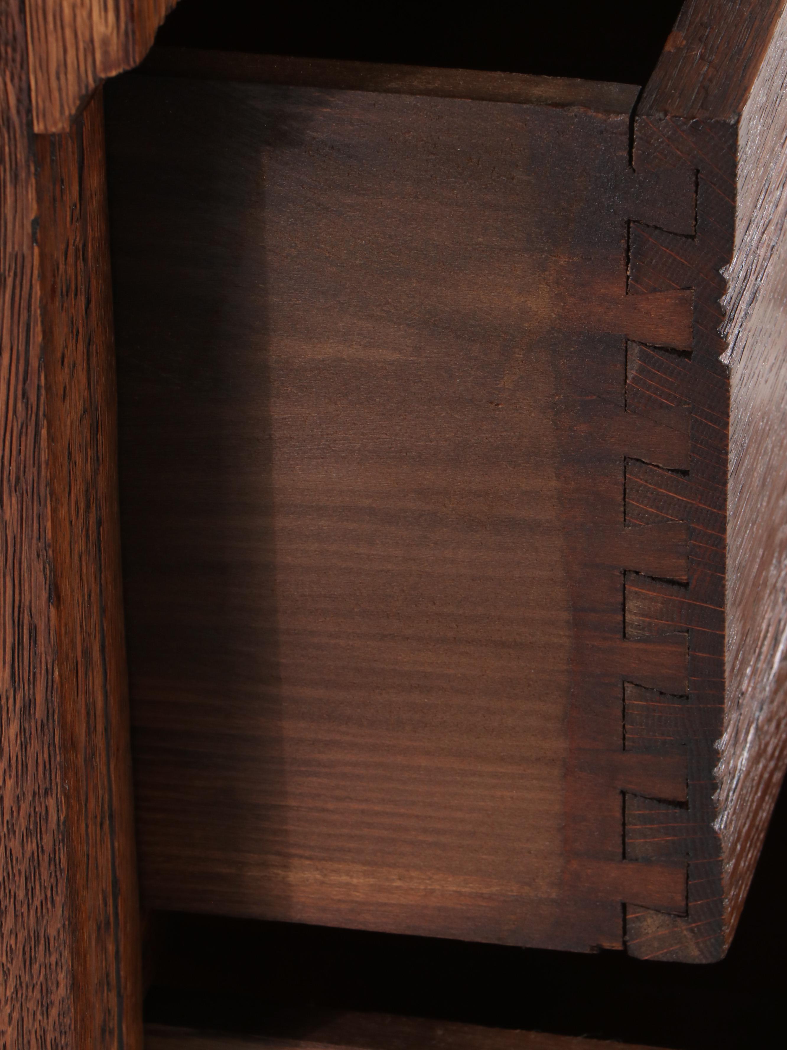 Antique Victorian Oak Washstand