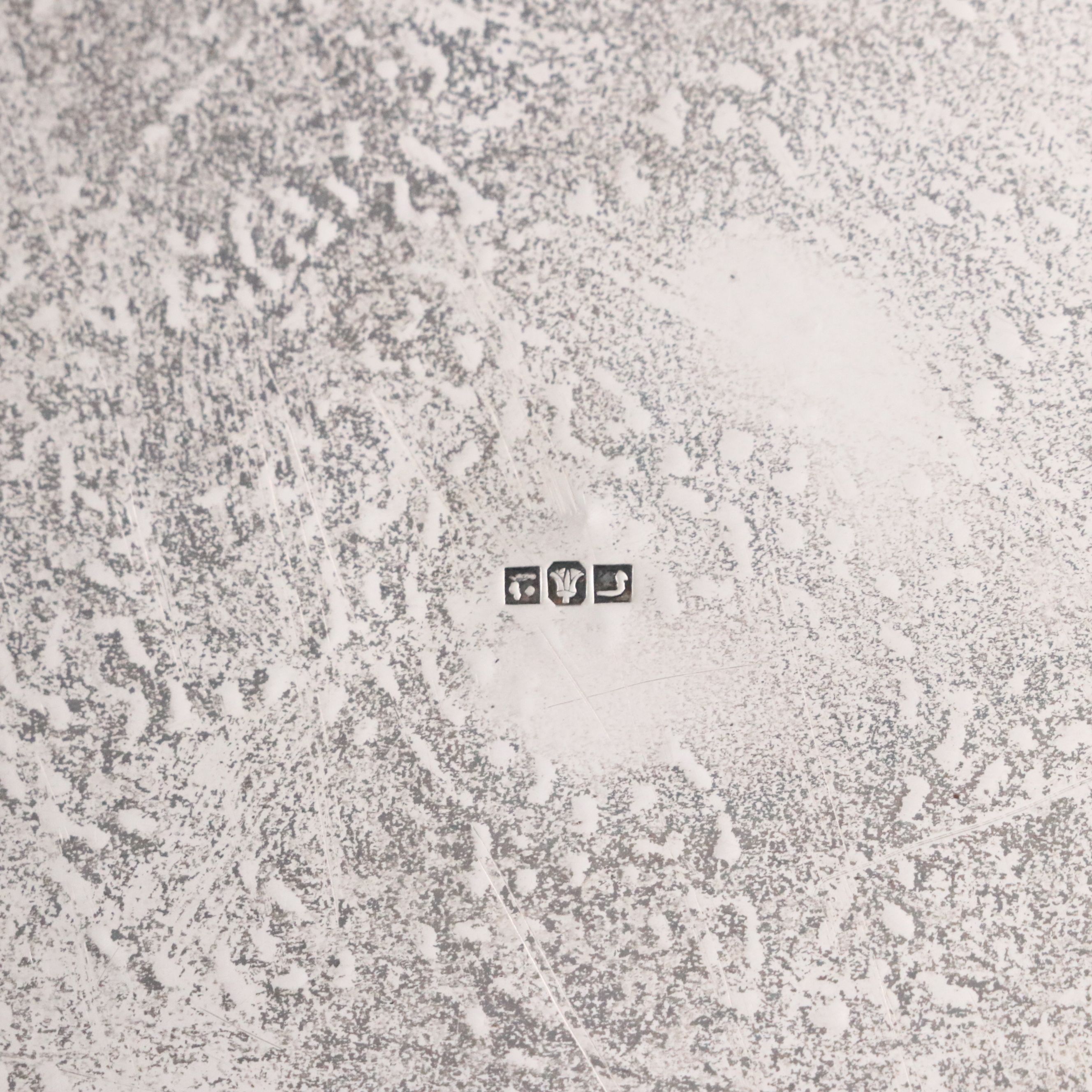 Egyptian Chased 900 Silver Tray, 1951–1953