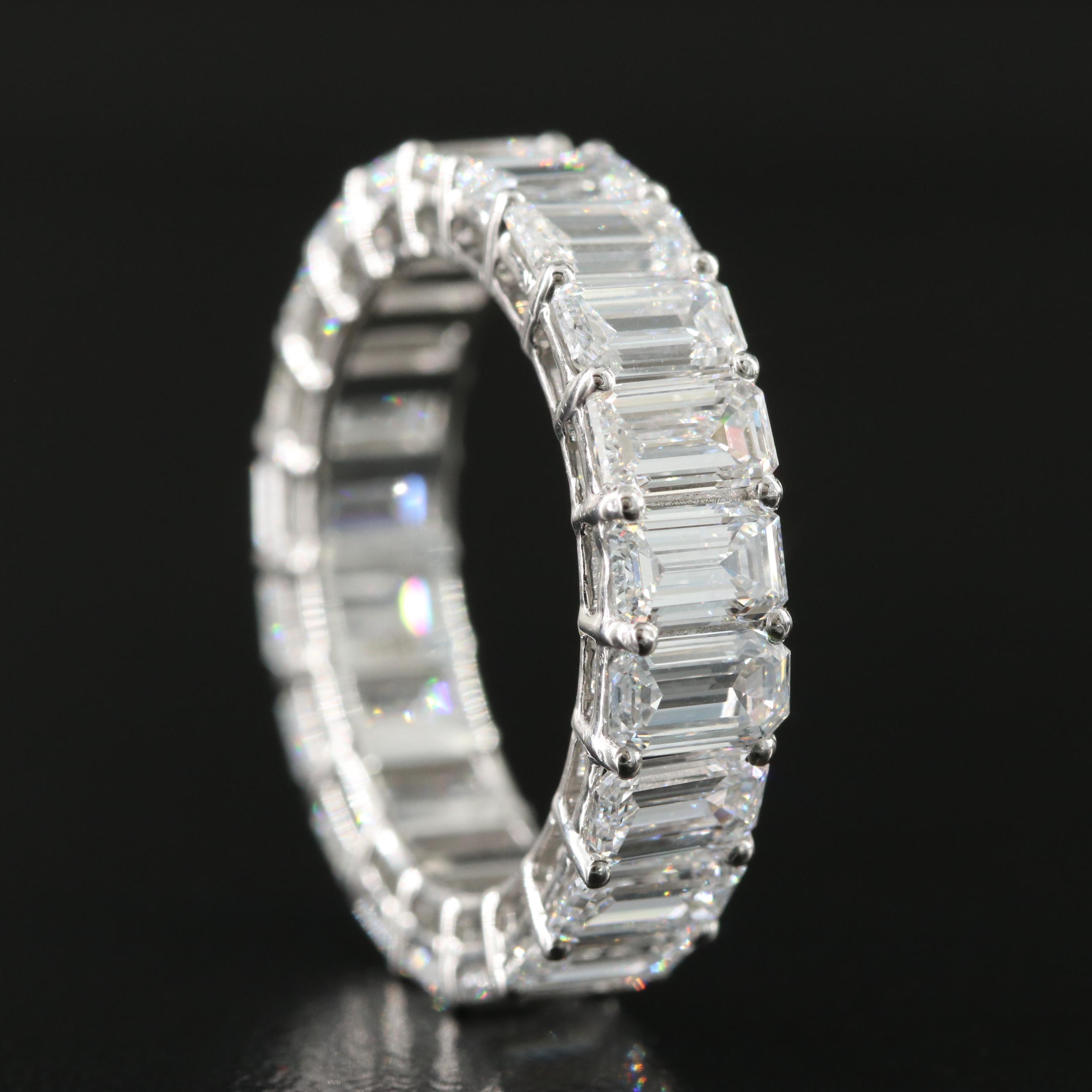 14K 6.33 CTW Lab Grown Diamond Eternity Band