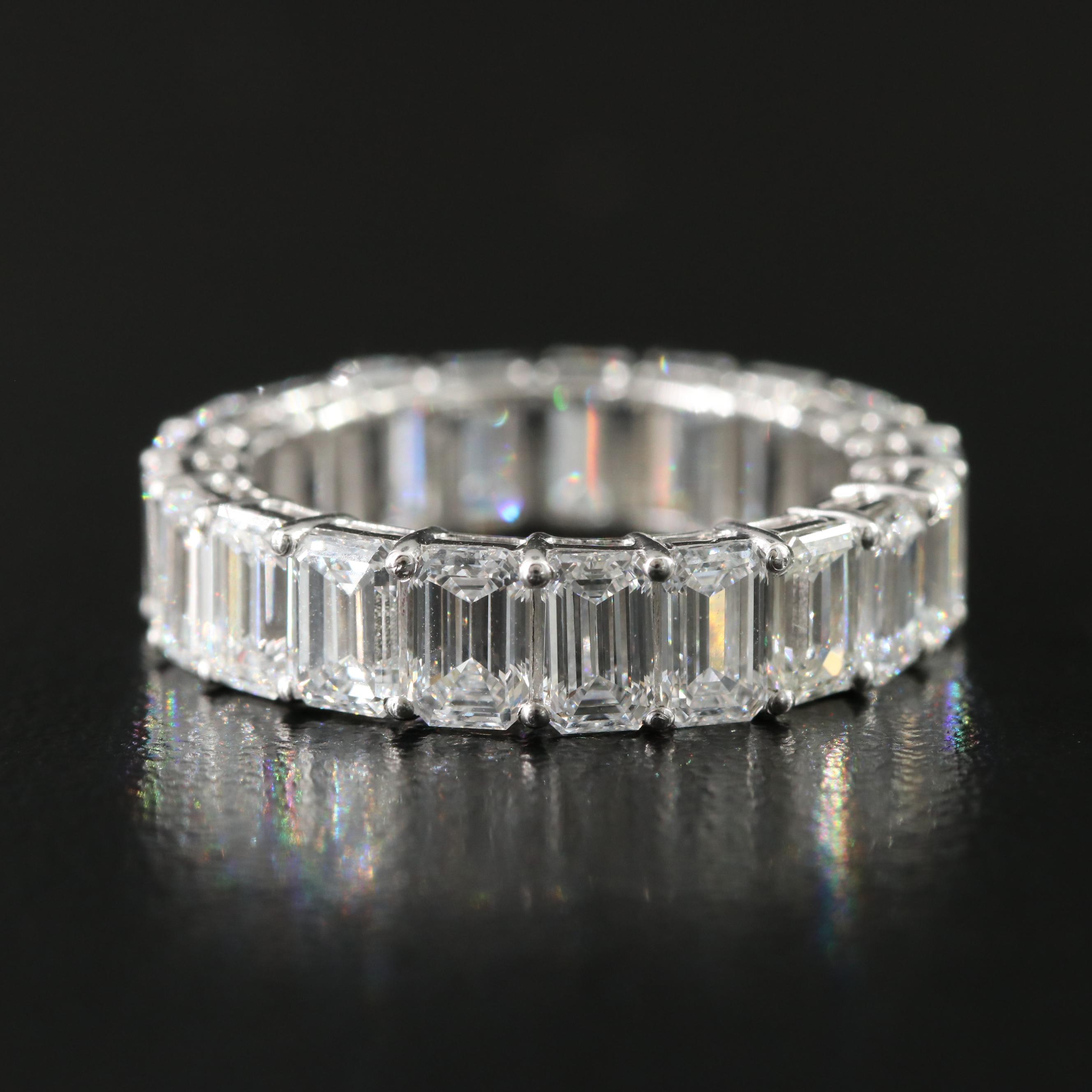 14K 6.33 CTW Lab Grown Diamond Eternity Band