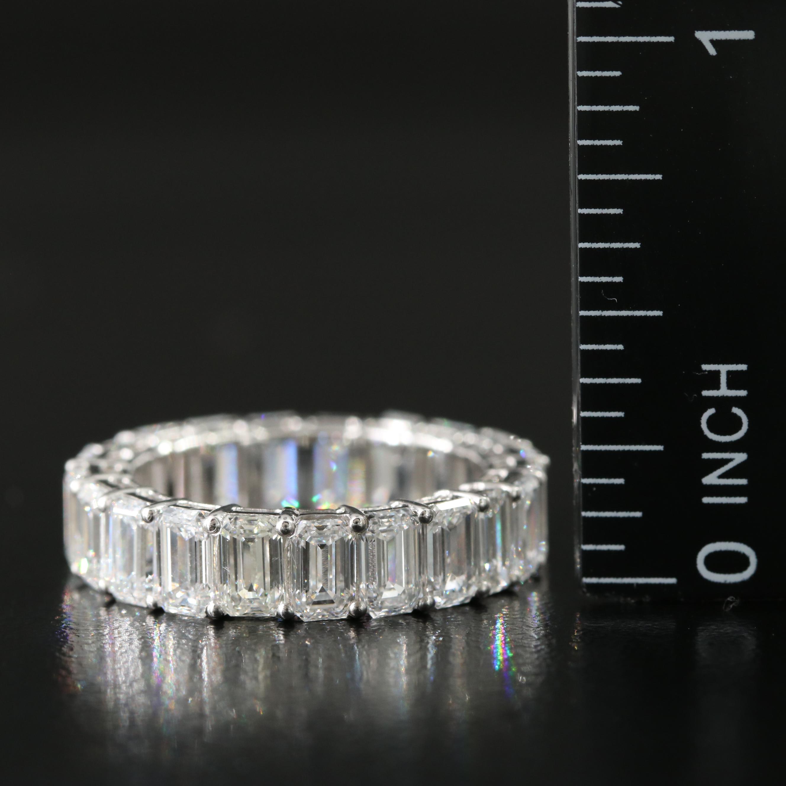 14K 6.33 CTW Lab Grown Diamond Eternity Band