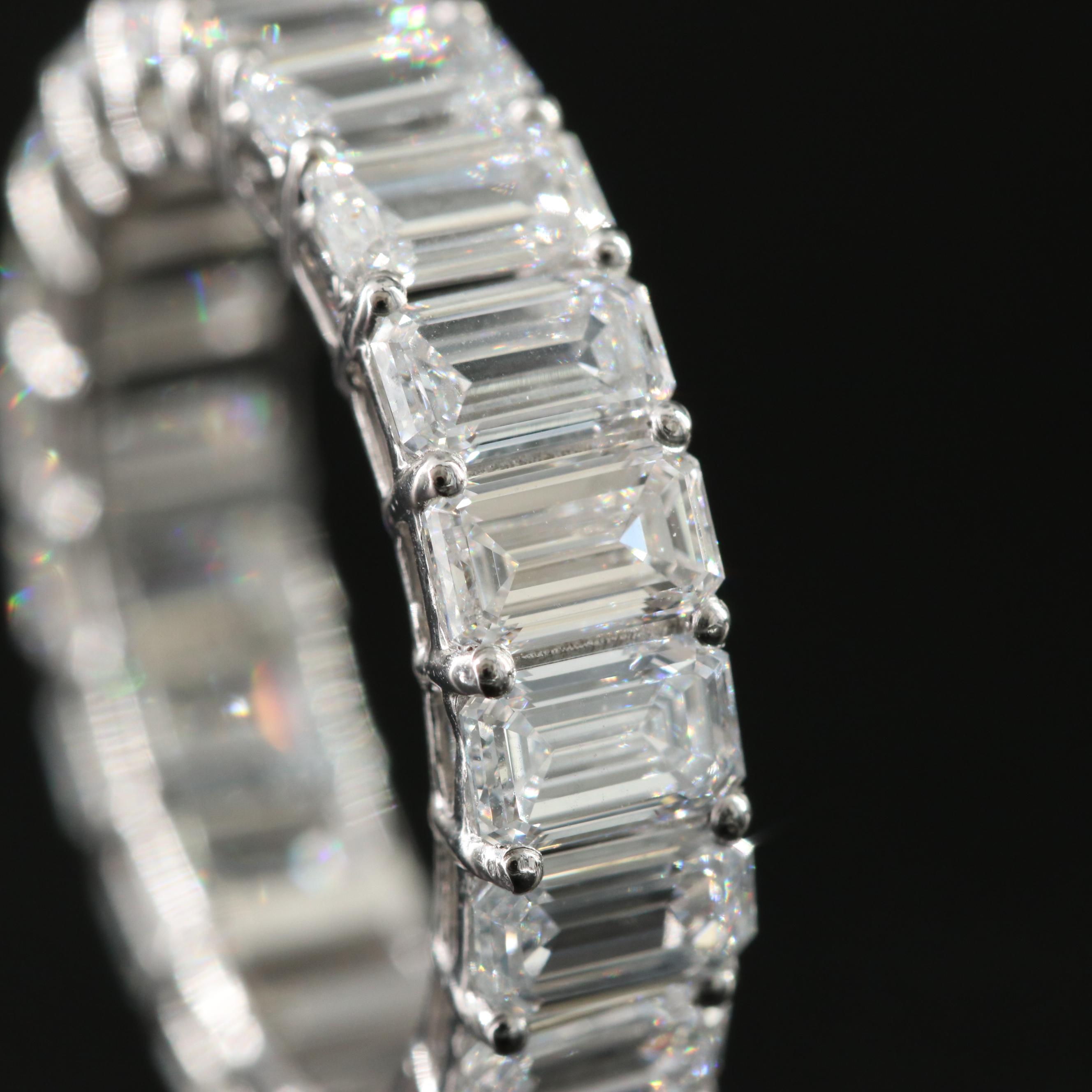 14K 6.33 CTW Lab Grown Diamond Eternity Band