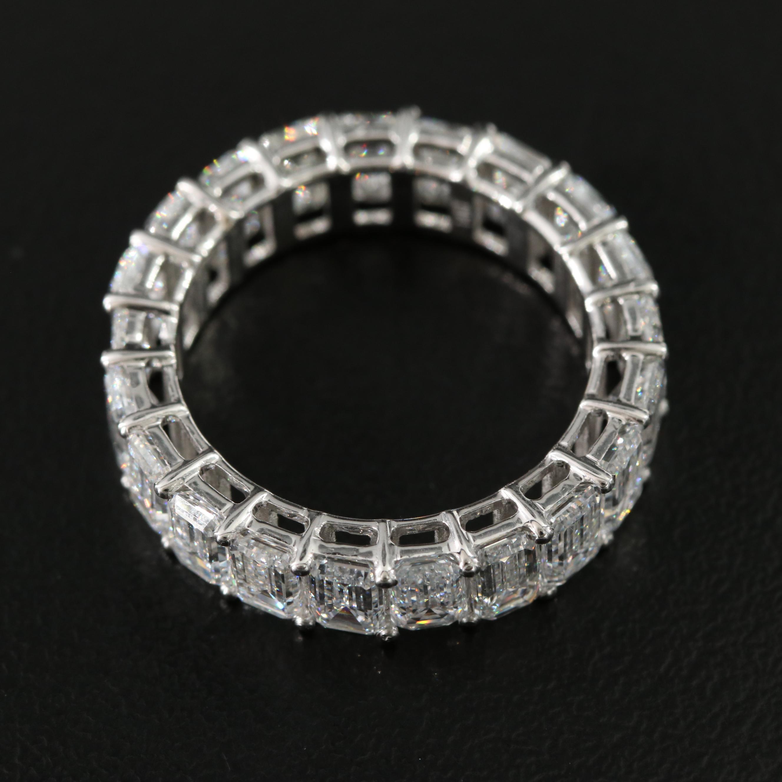 14K 6.33 CTW Lab Grown Diamond Eternity Band