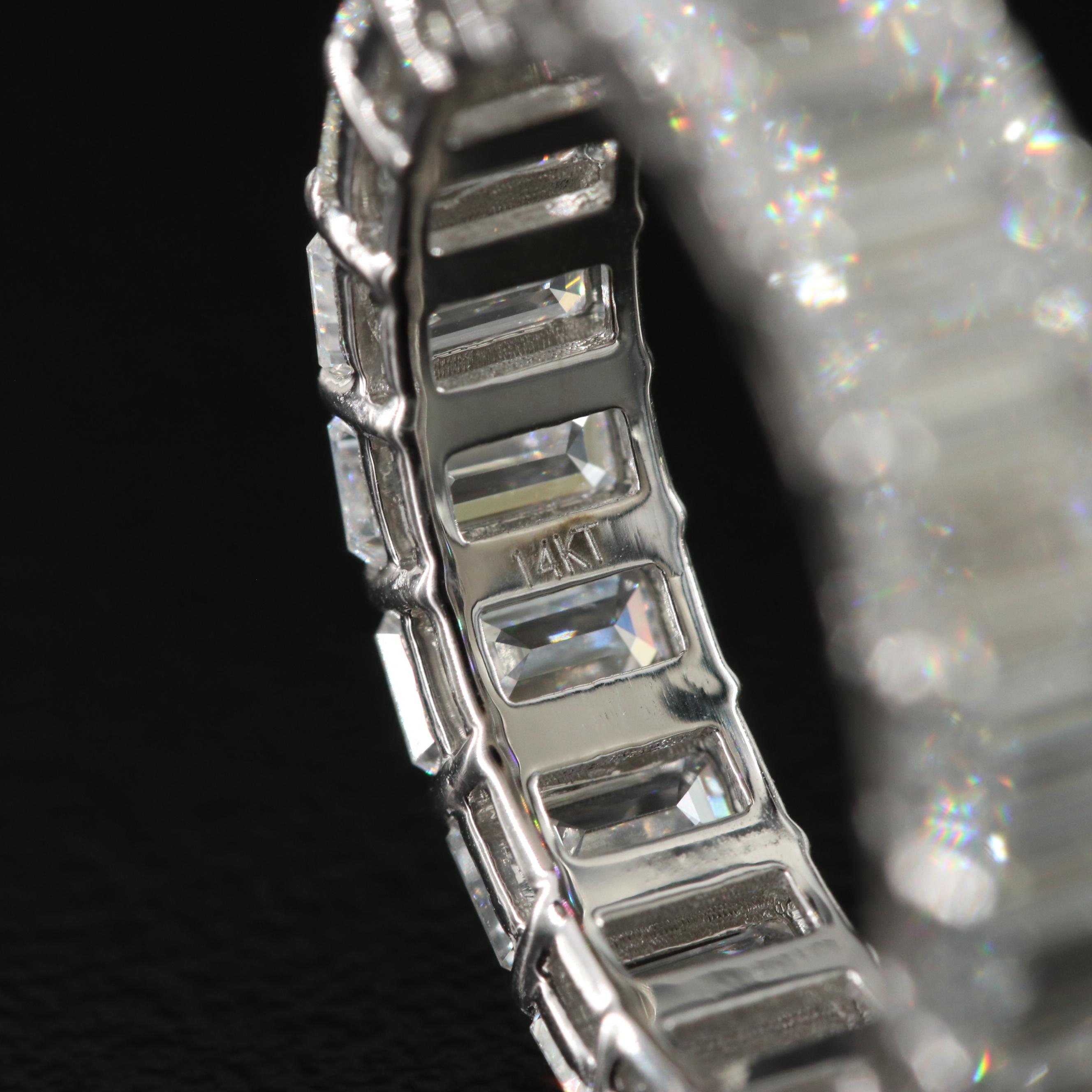 14K 6.33 CTW Lab Grown Diamond Eternity Band