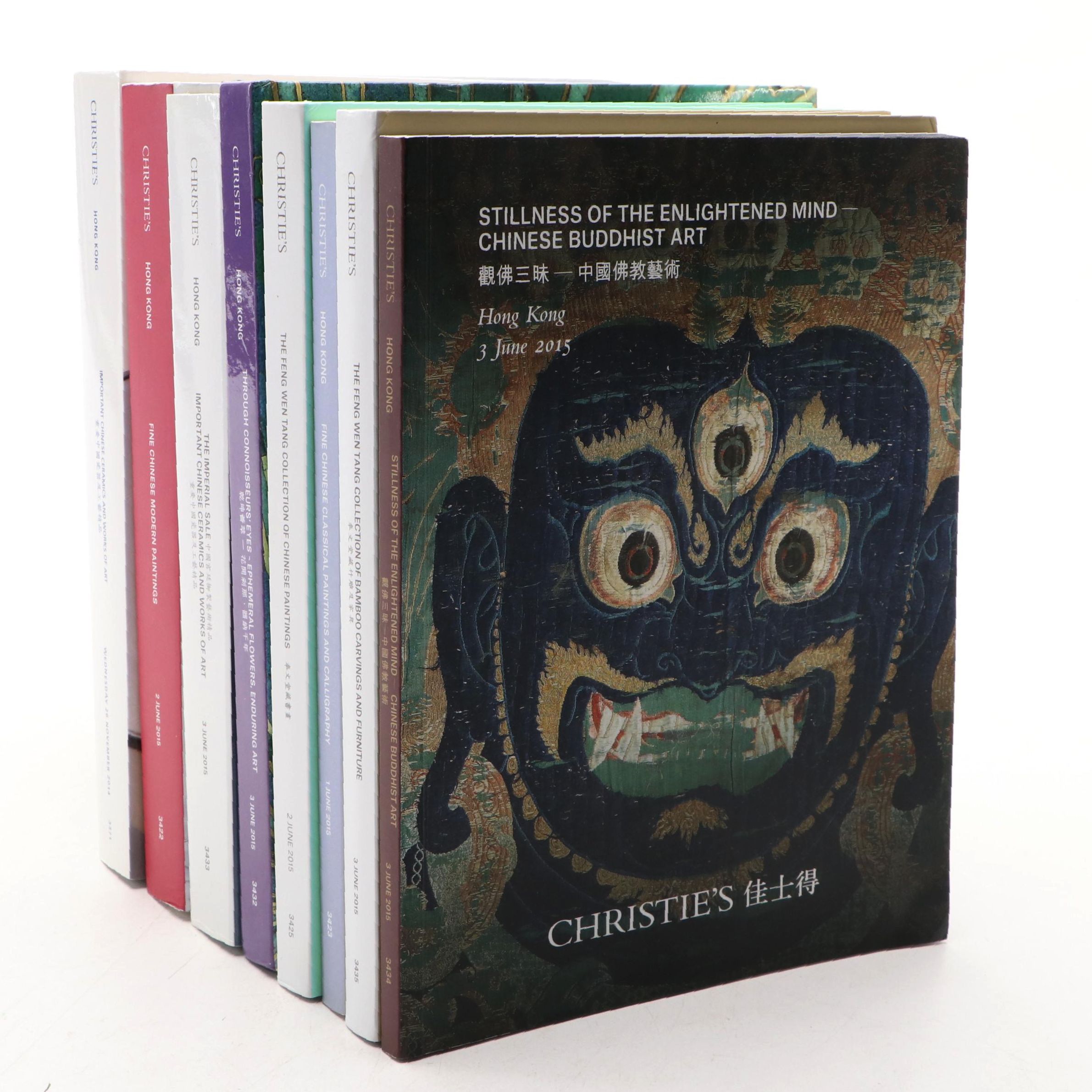 Christie's Hong Kong Chinese Art, Ceramics and Furniture Sale Catalogs, 2014–15