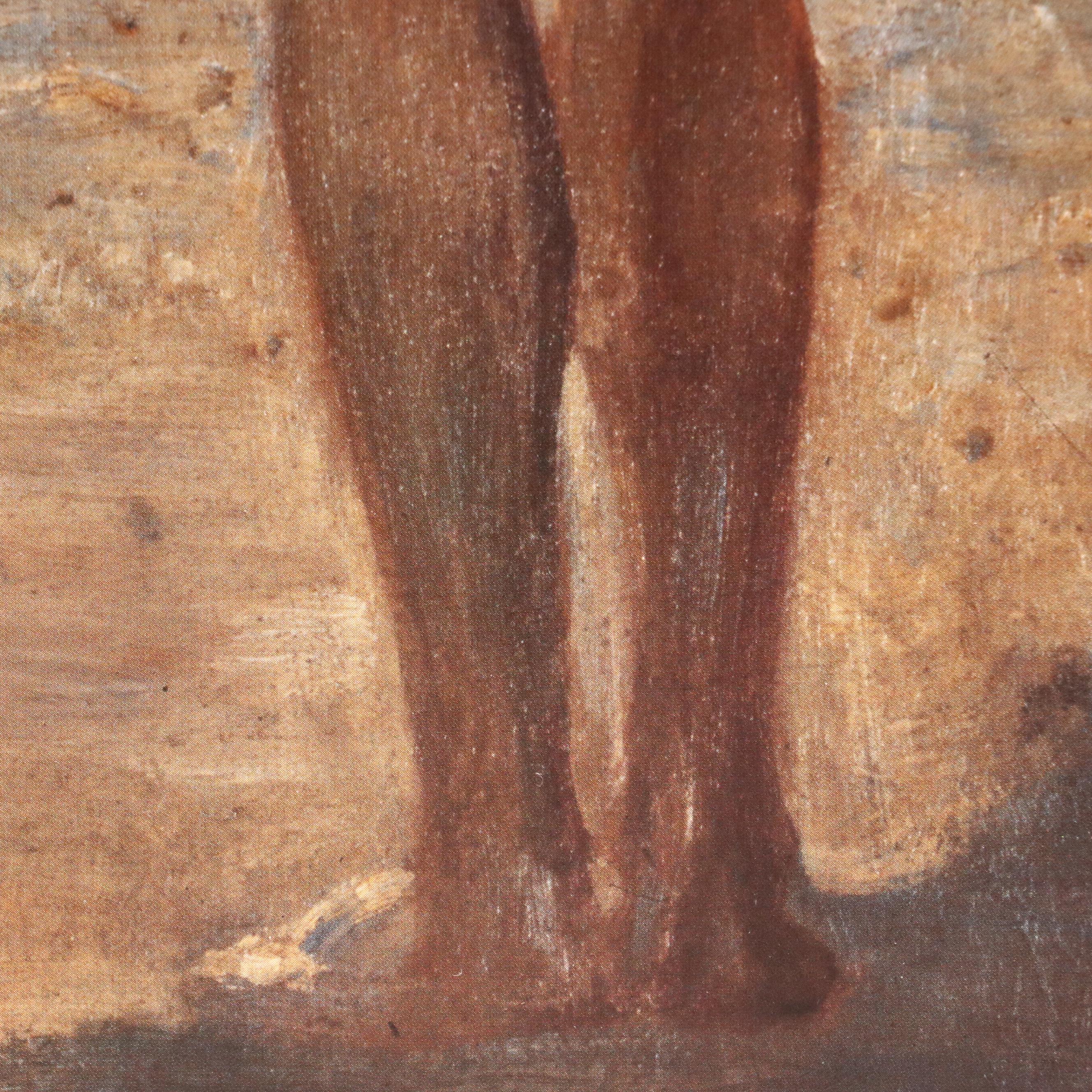 Offset Lithograph After Henry Scott Tuke "Lover of the Sun"