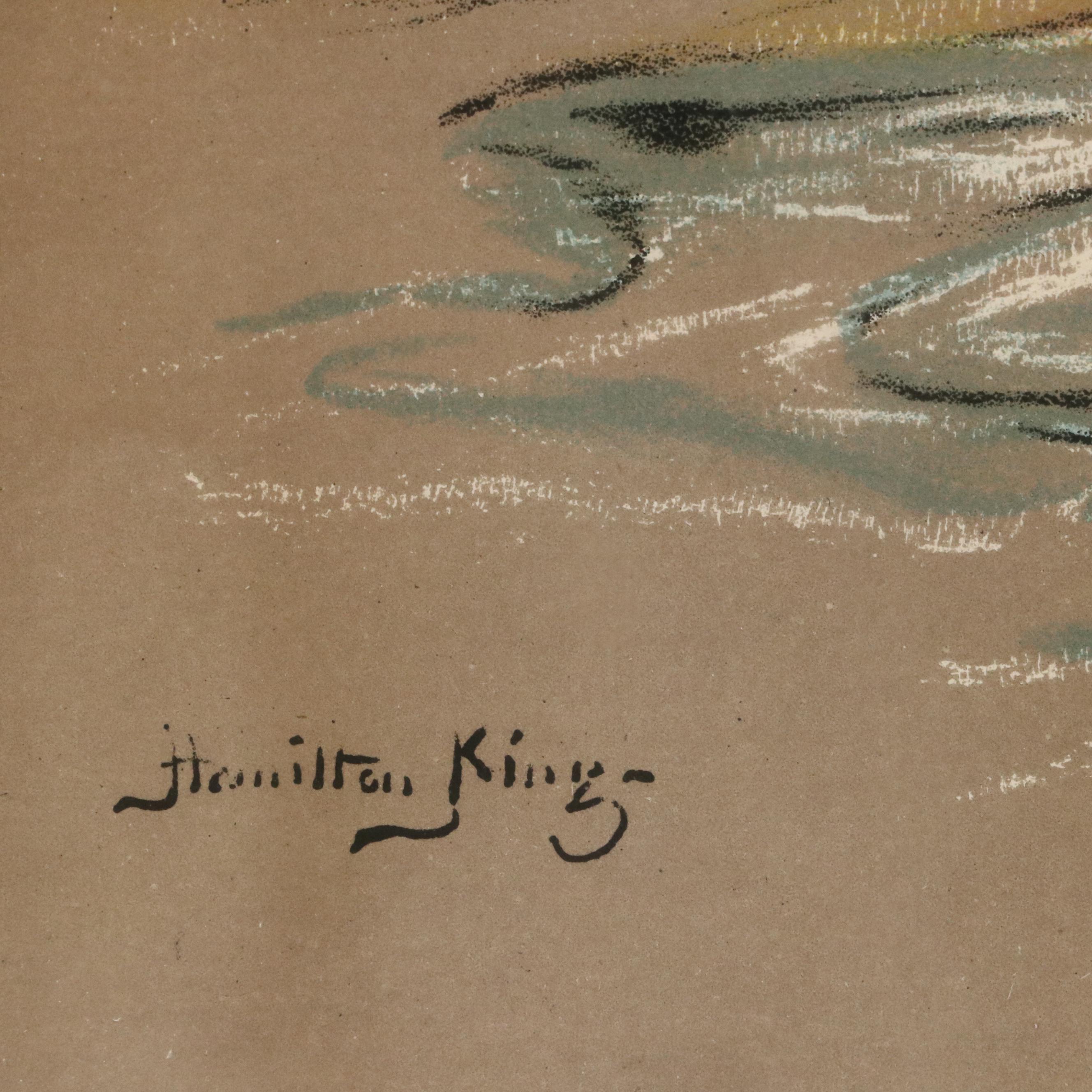 Hamilton King for Turkish Trophies Chromolithograph Postcards, 1903