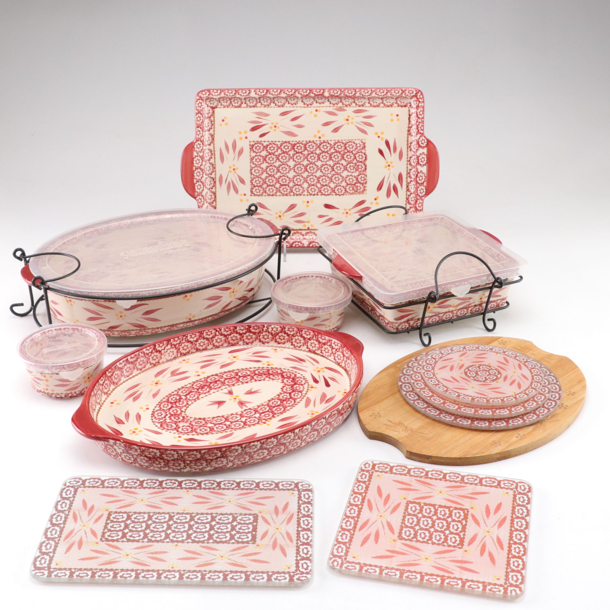 Temp-Tations "Old World" Stoneware Serving Pieces