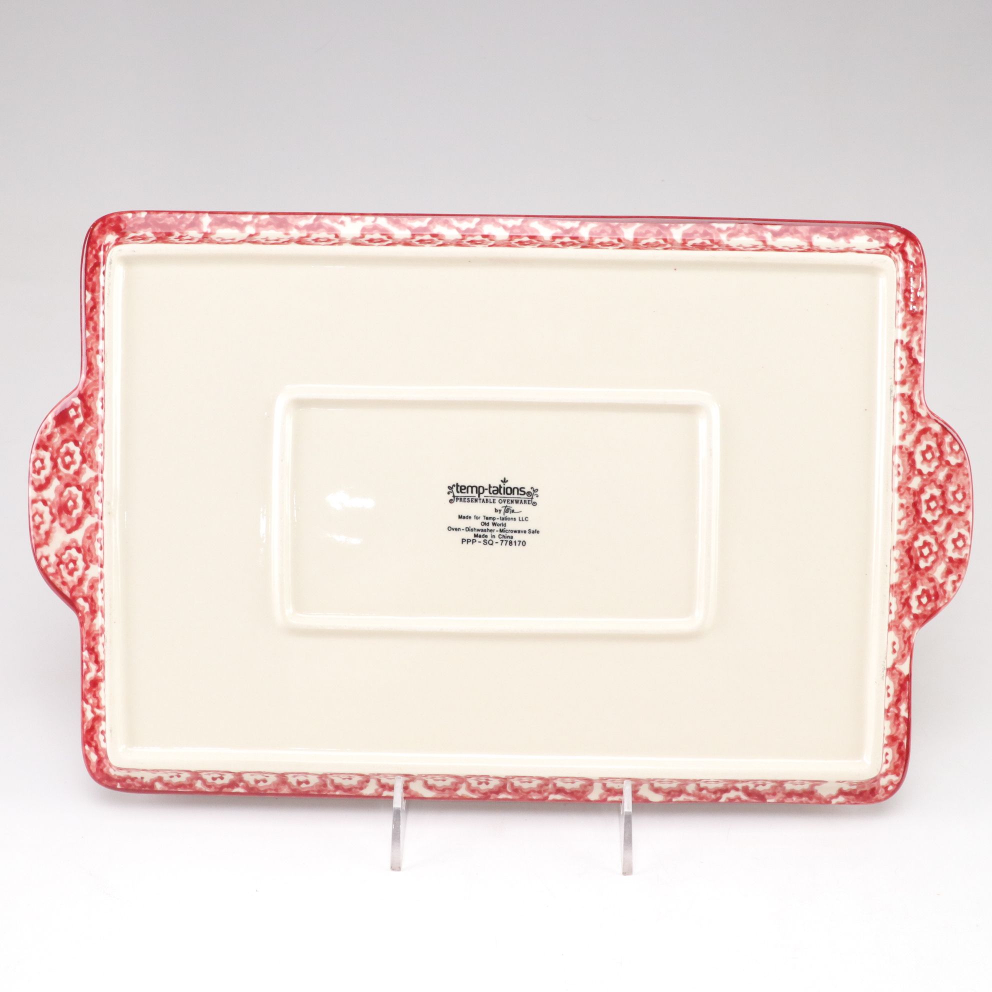 Temp-Tations "Old World" Stoneware Serving Pieces