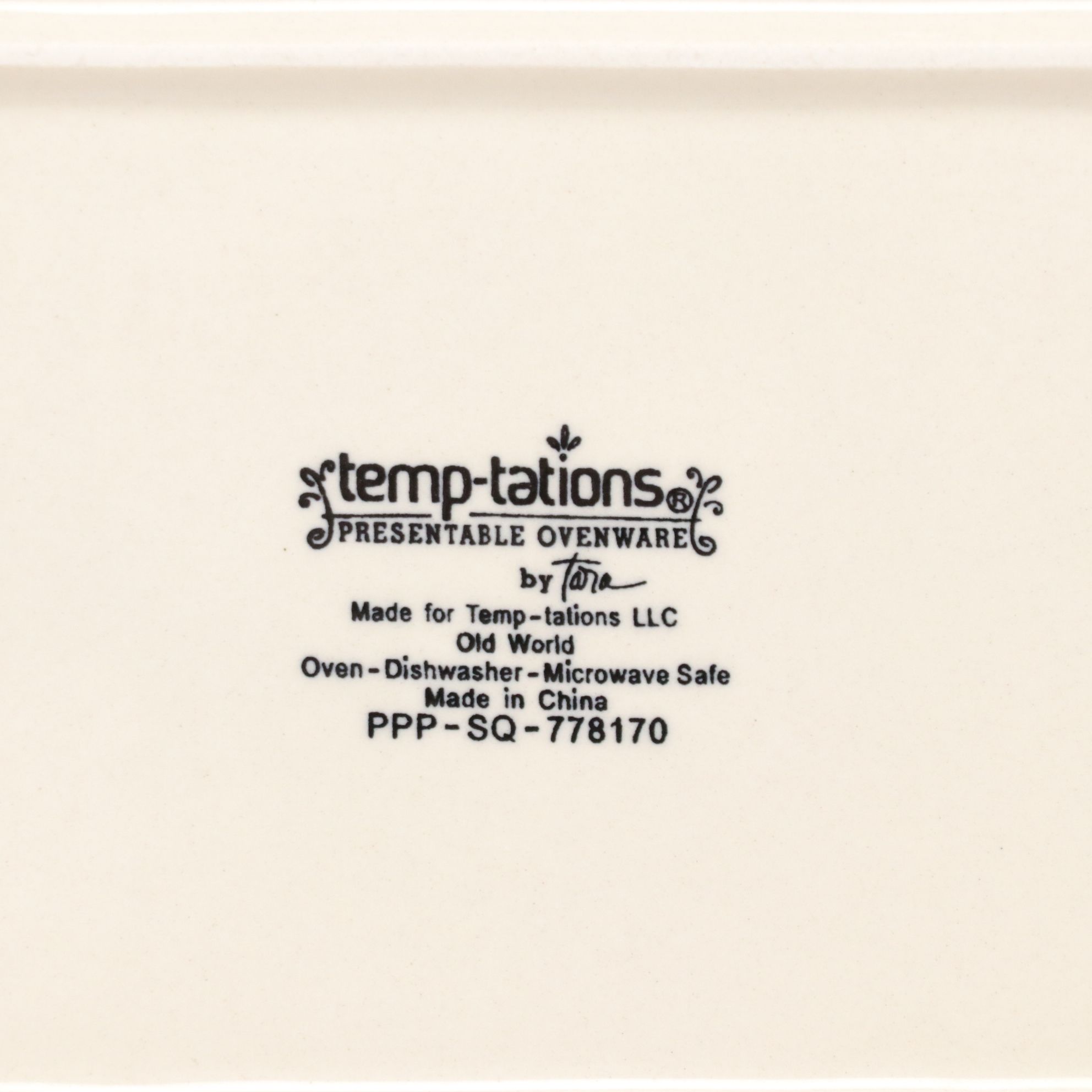 Temp-Tations "Old World" Stoneware Serving Pieces