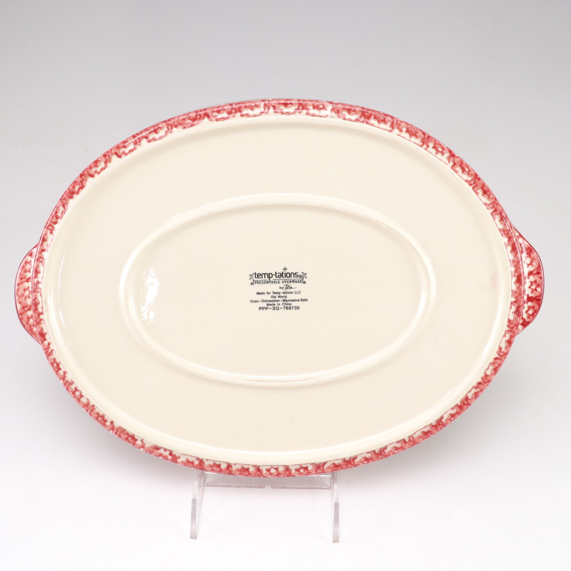 Temp-Tations "Old World" Stoneware Serving Pieces