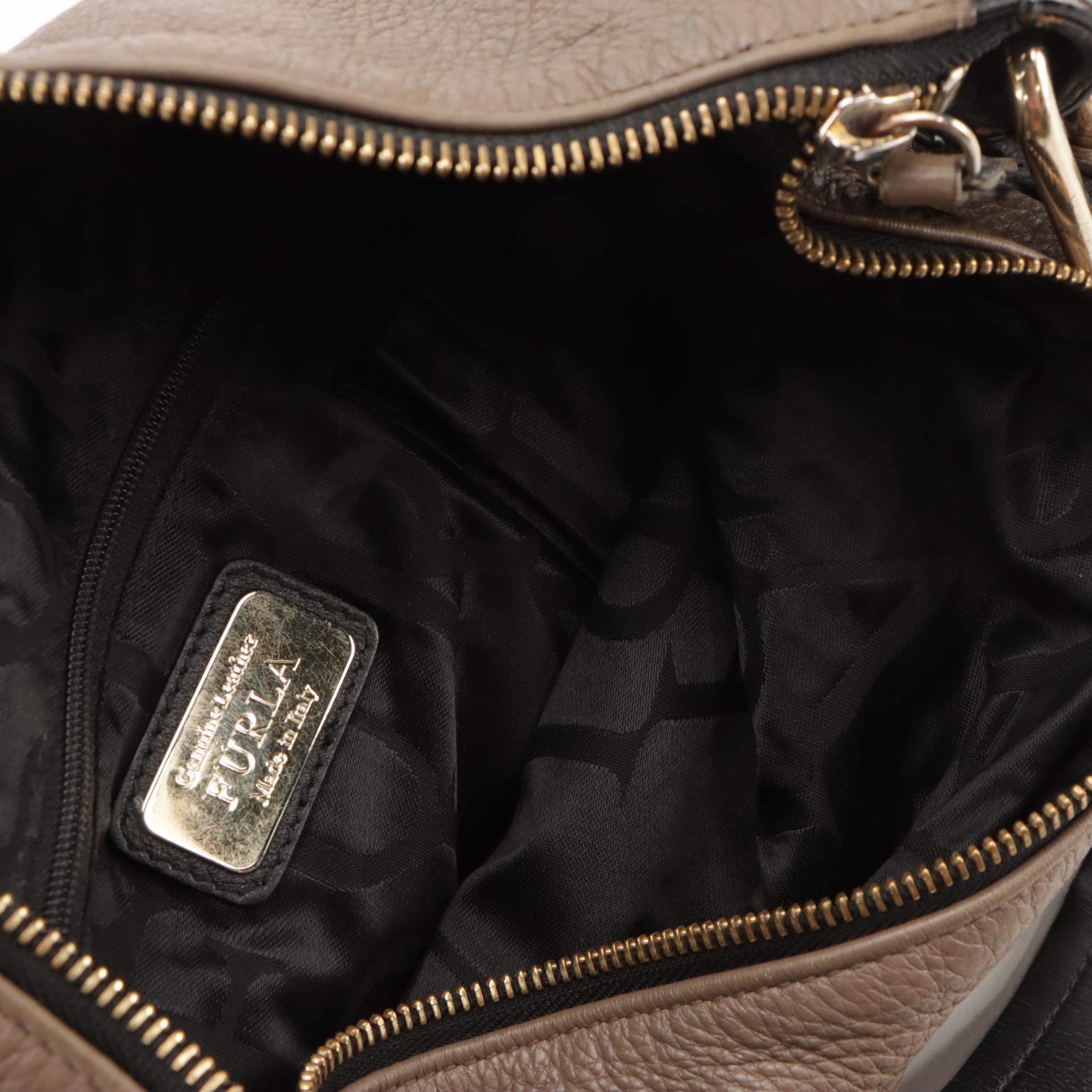 Furla Hobo and Valentina Crossbody in Leather with Calvin Klein Double Zip Tote