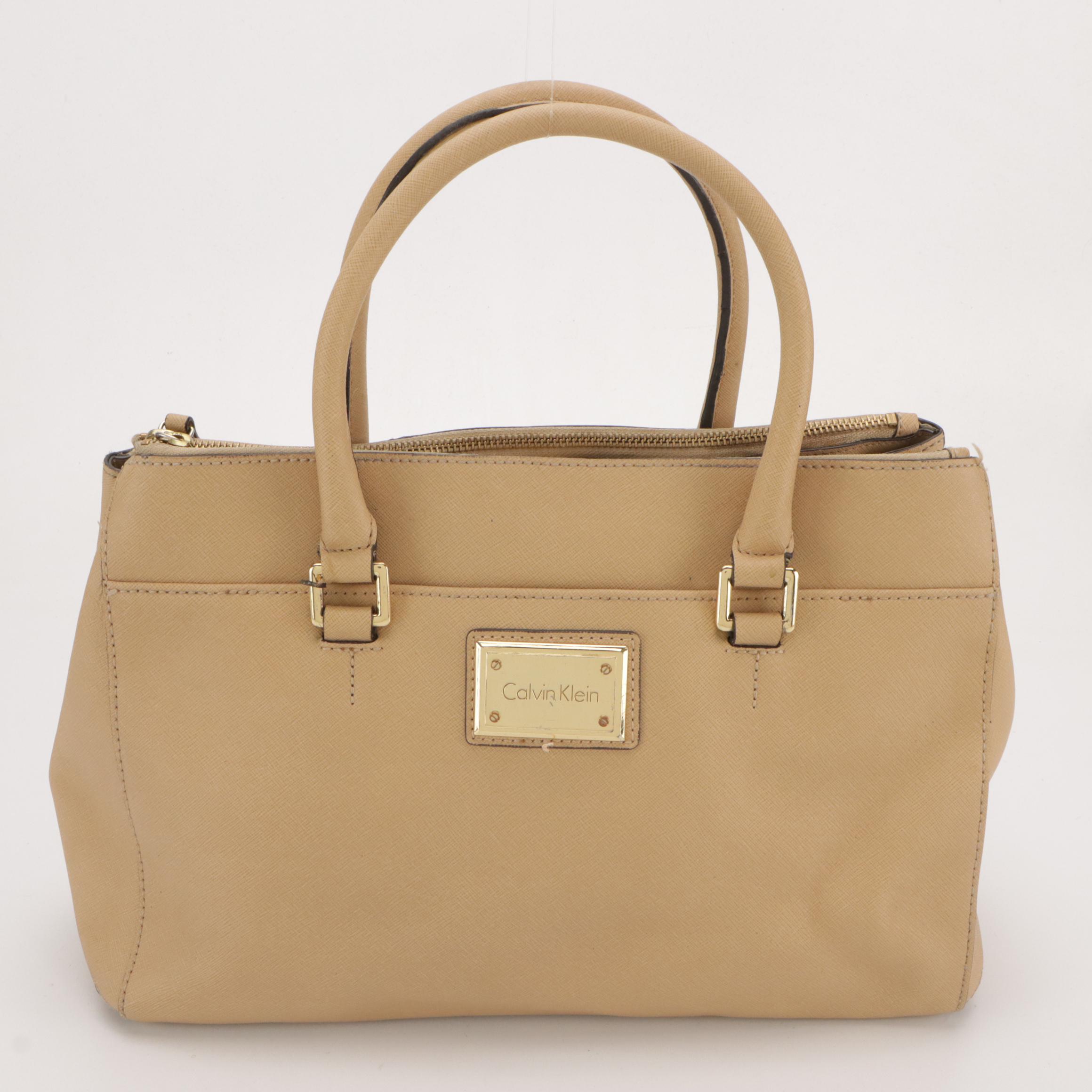 Furla Hobo and Valentina Crossbody in Leather with Calvin Klein Double Zip Tote