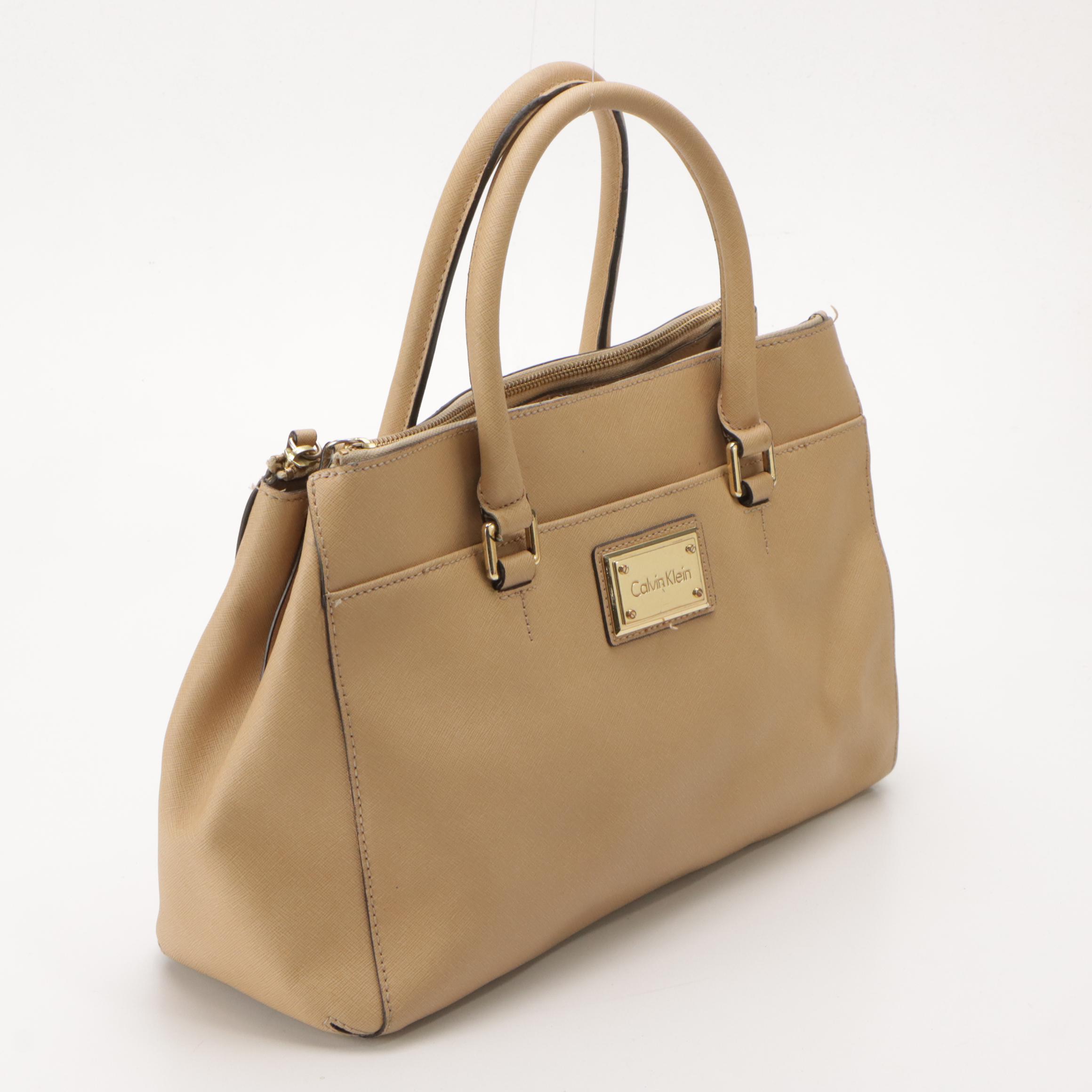 Furla Hobo and Valentina Crossbody in Leather with Calvin Klein Double Zip Tote