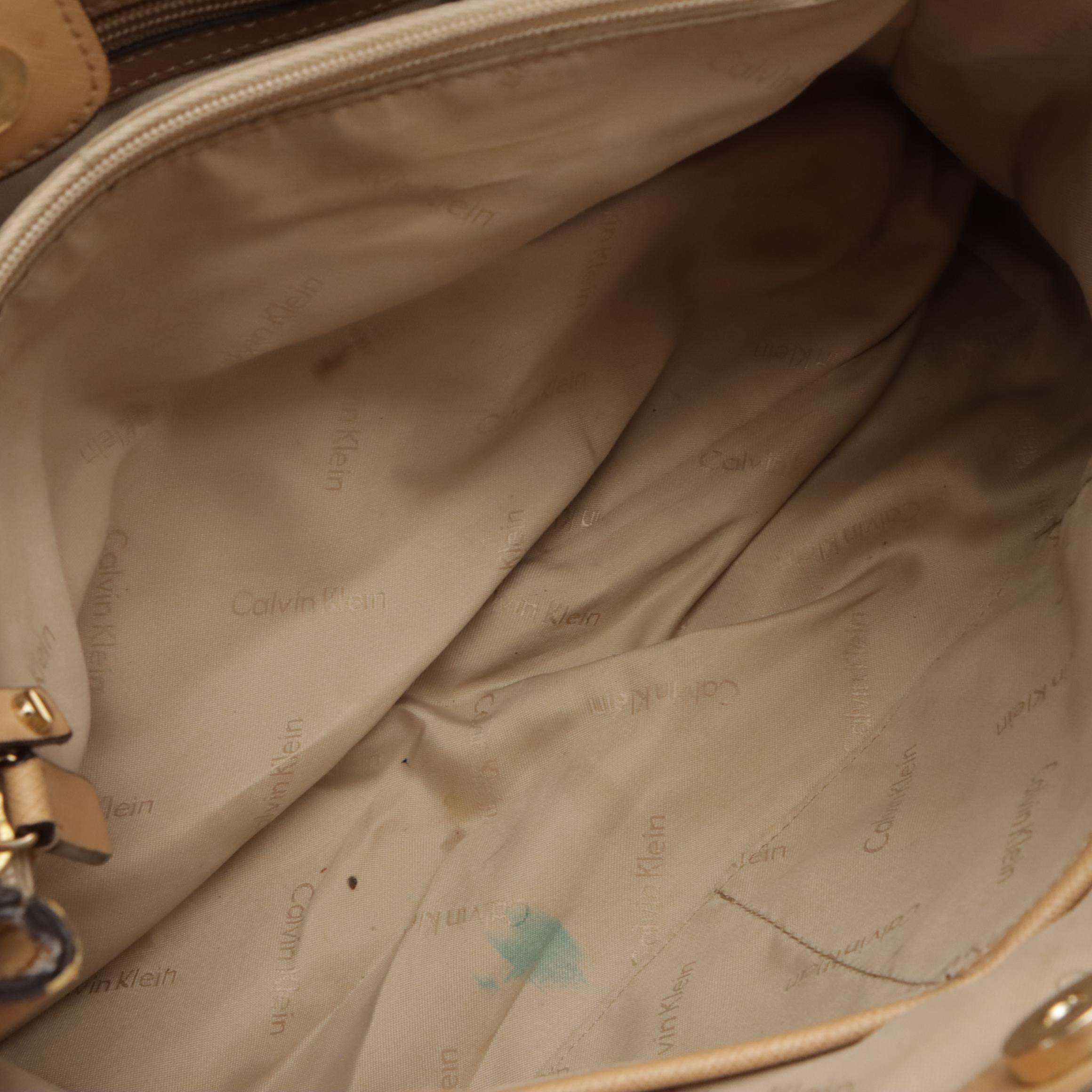 Furla Hobo and Valentina Crossbody in Leather with Calvin Klein Double Zip Tote