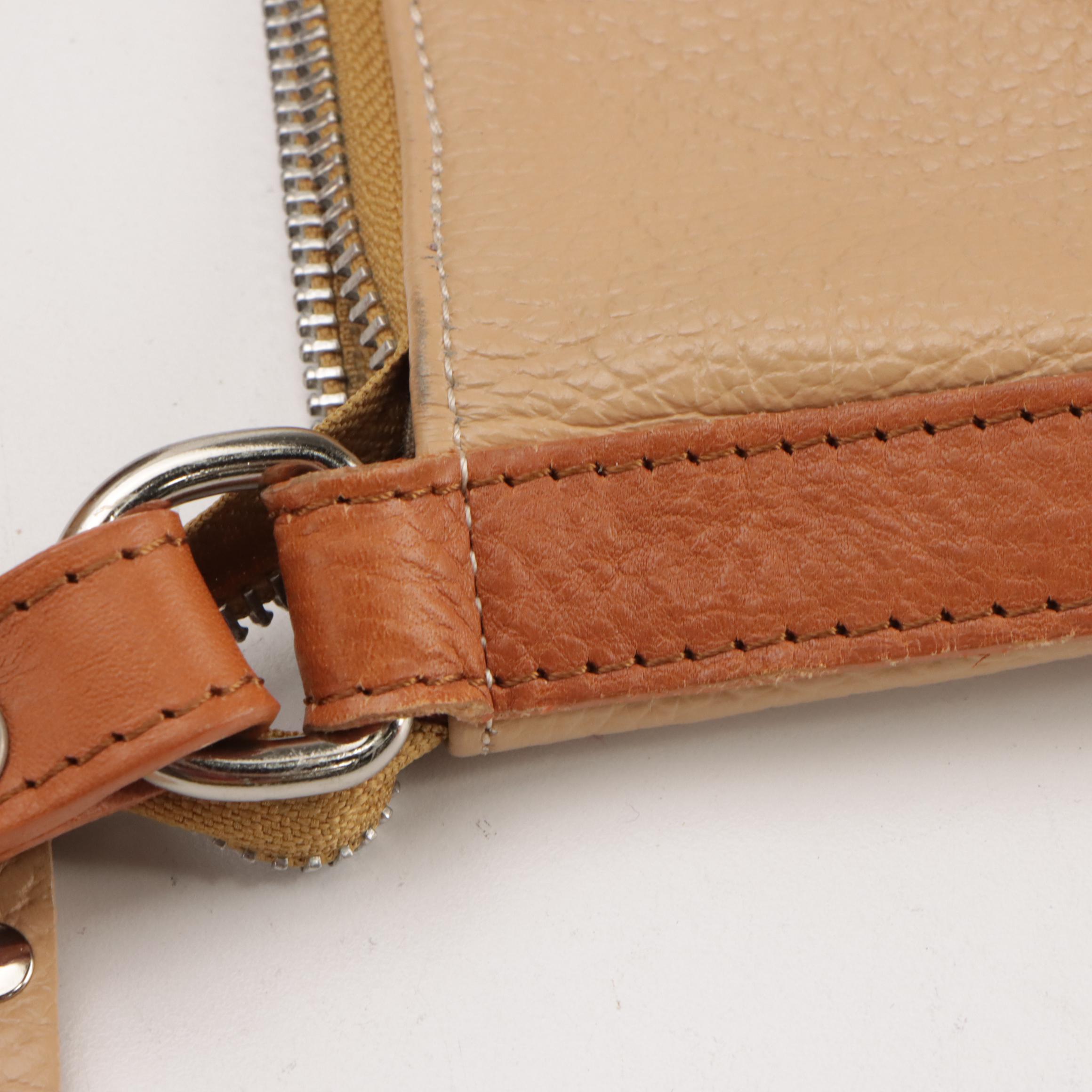 Furla Hobo and Valentina Crossbody in Leather with Calvin Klein Double Zip Tote