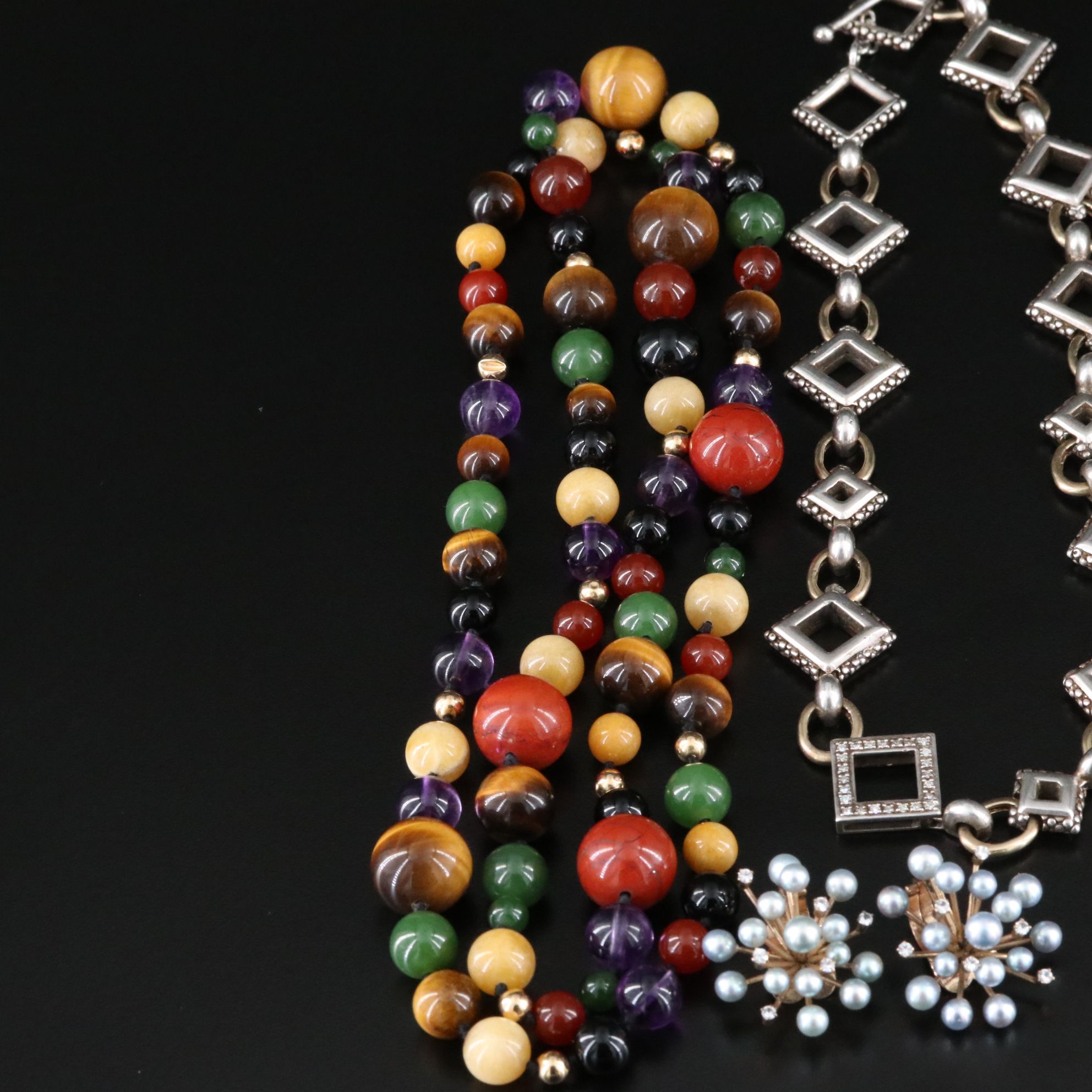 S. Kirk & Son, Sterling, 10K and Tiger's Eye Featured in Jewelry Collection