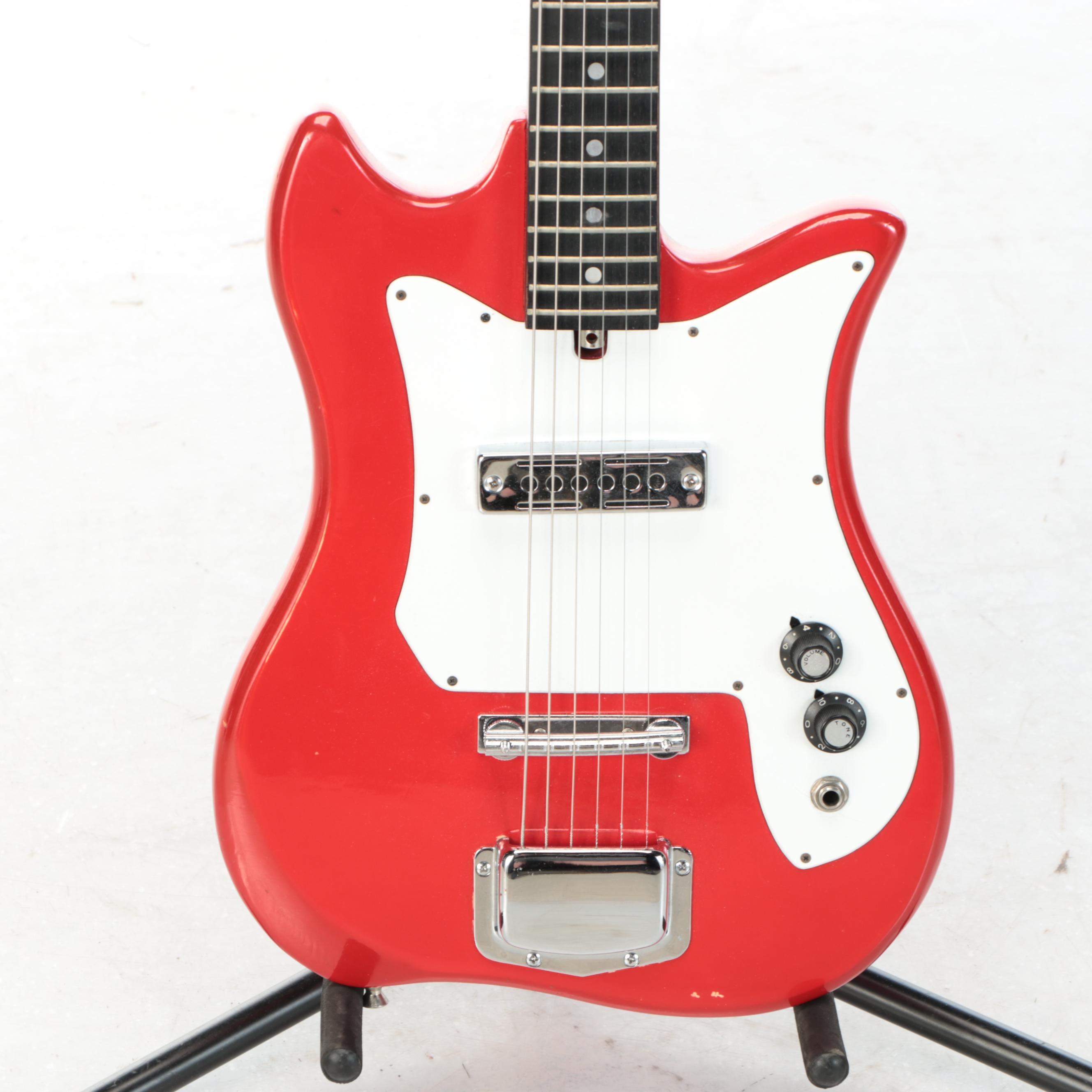 Kay E100 Tulip Style Right-Handed Electric Guitar