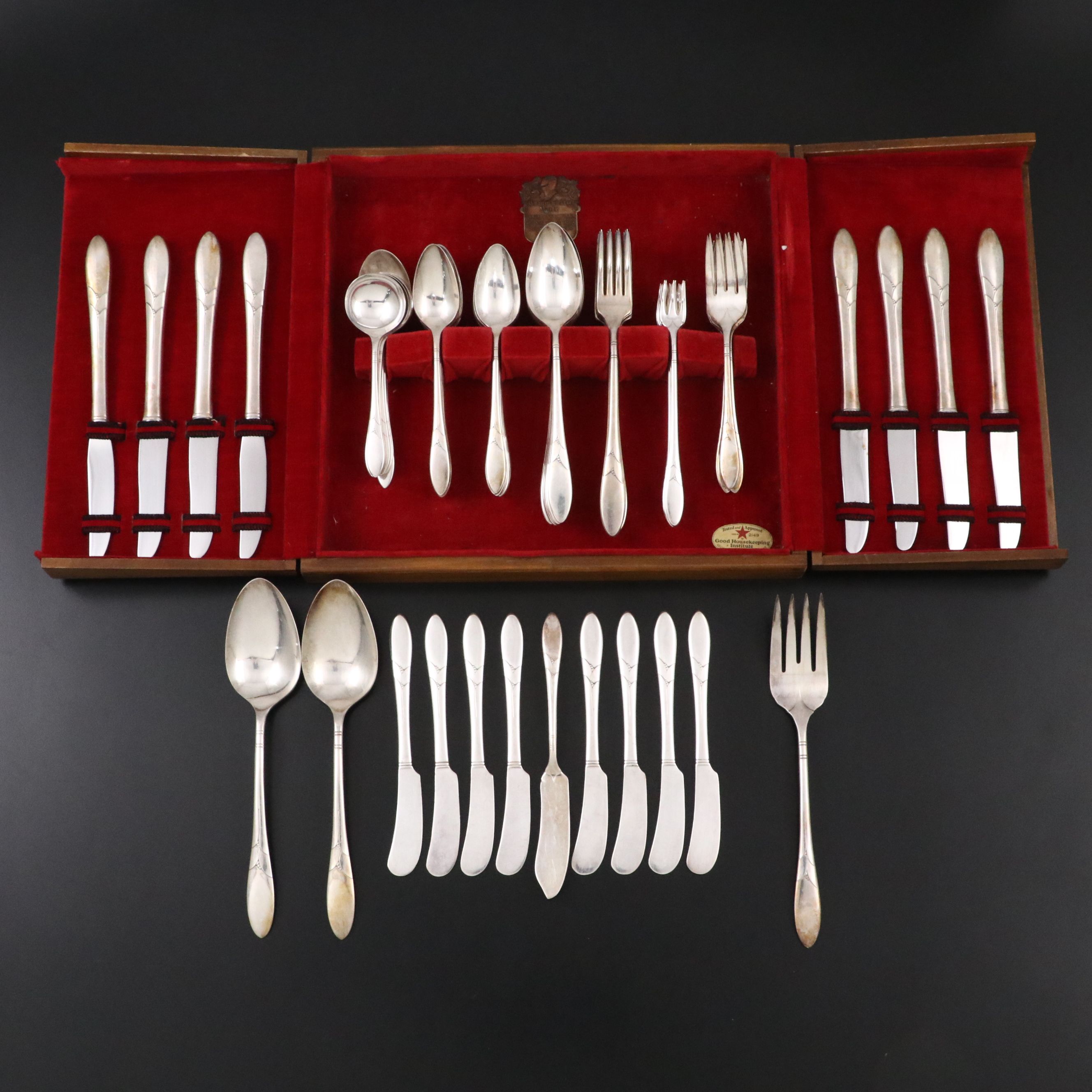 Community Plate "Lady Hamilton" Silver Plate Flatware