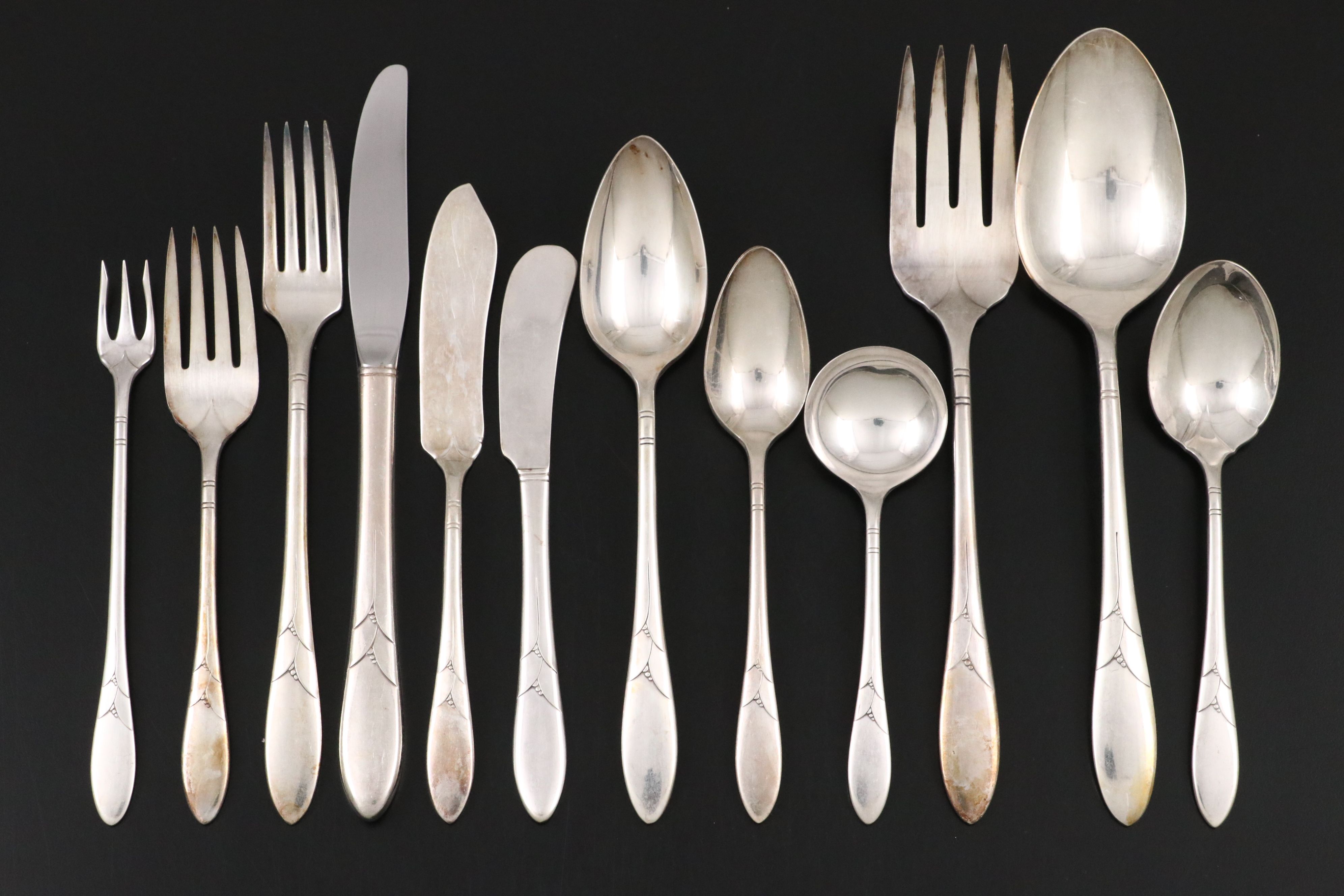 Community Plate "Lady Hamilton" Silver Plate Flatware