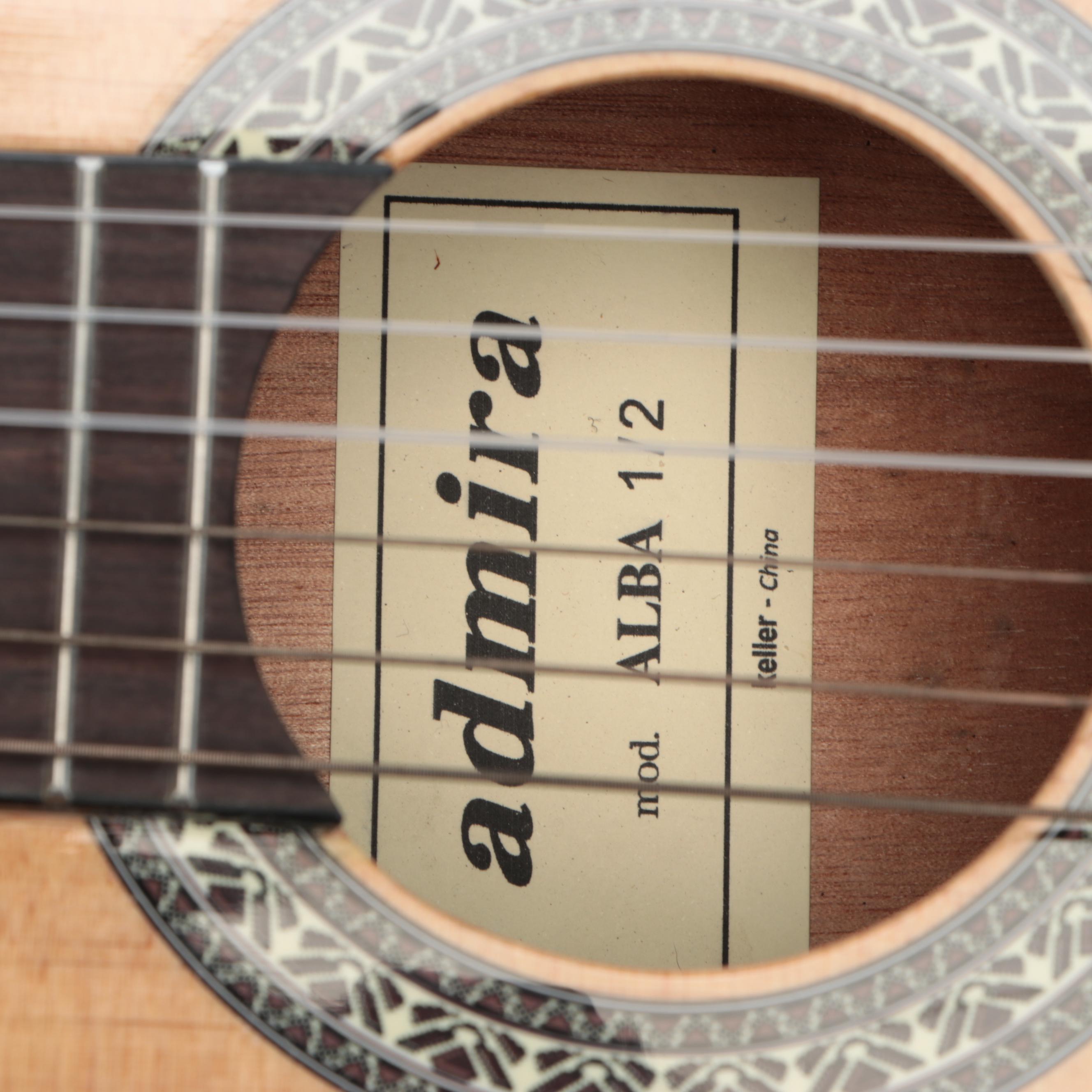 Admira ALBA 1/2 Beginner Series Spruce Top Classical Acoustic Guitar