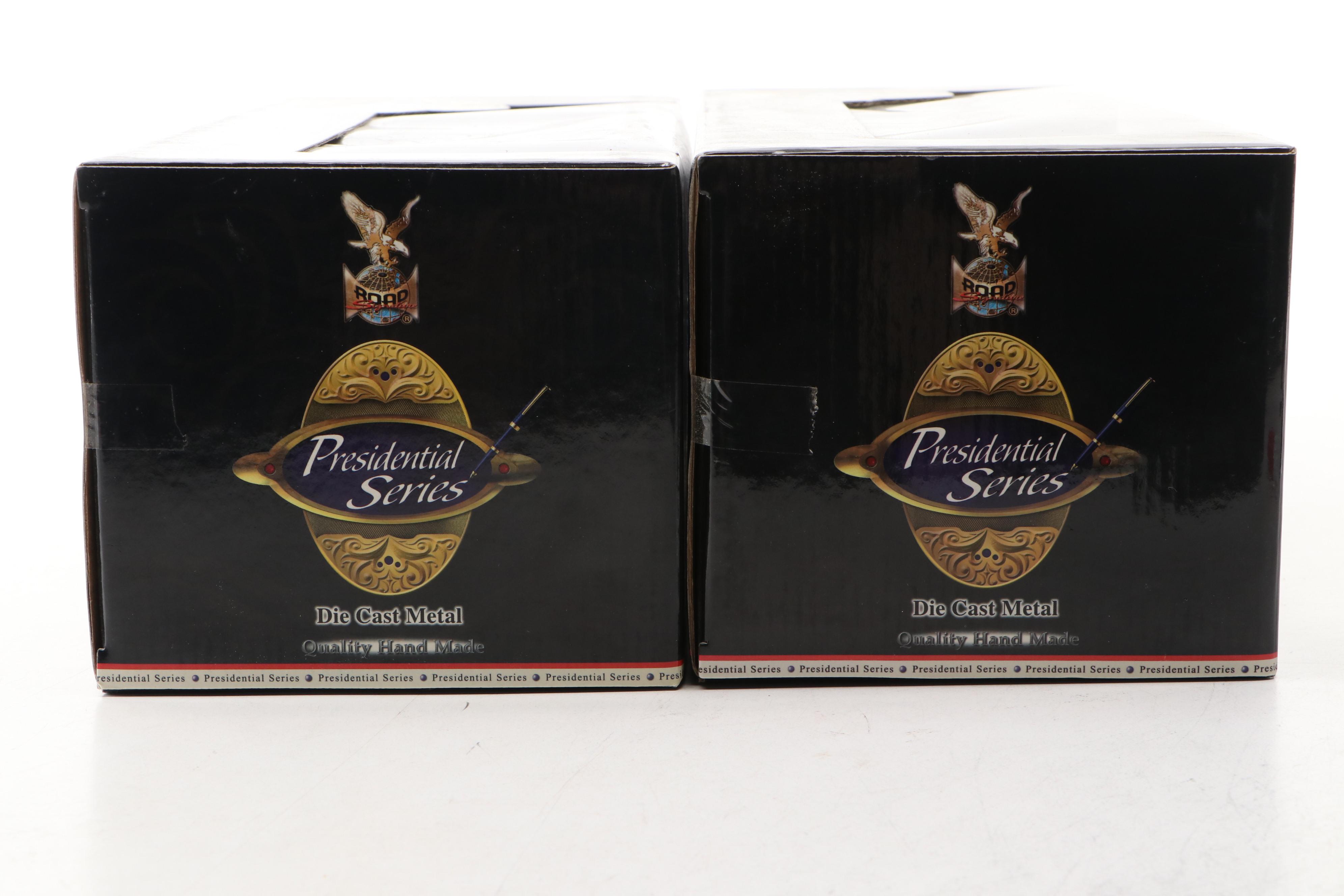 Yat Ming Road Signature Presidential Series Diecast Lincoln Cars