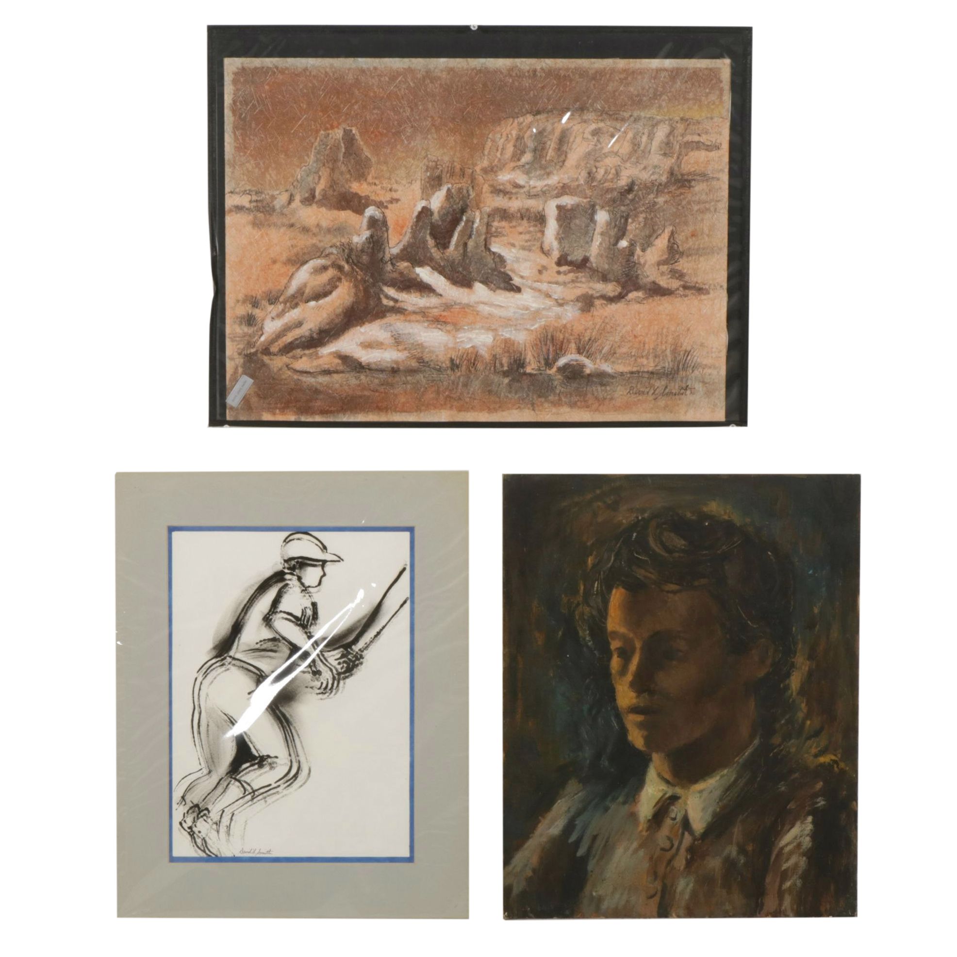 Collection of David Lewis Smith Cross-Discipline Artworks, Early 21st Century