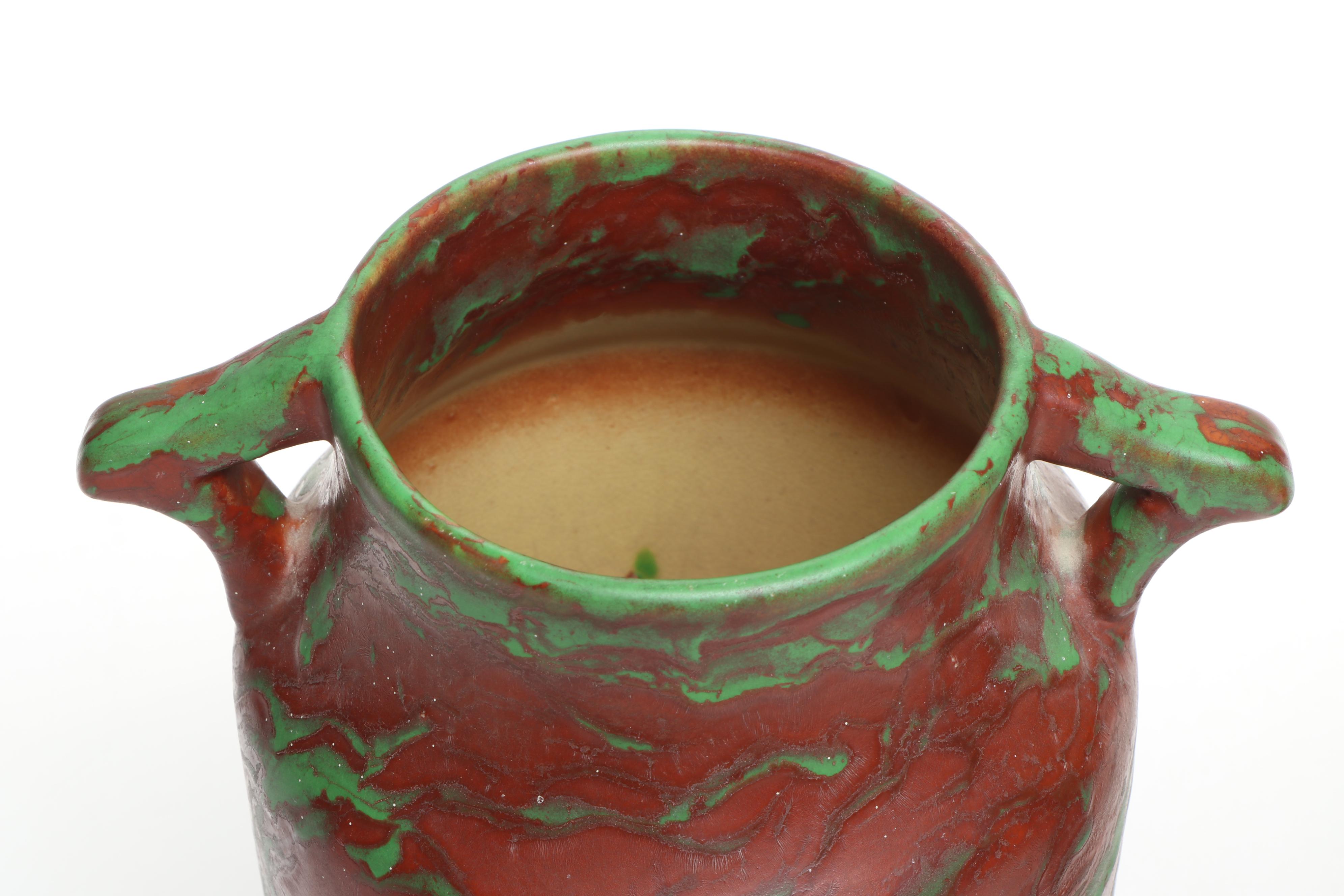 Weller Pottery Coppertone and Sydonia Vases, Early 20th Century