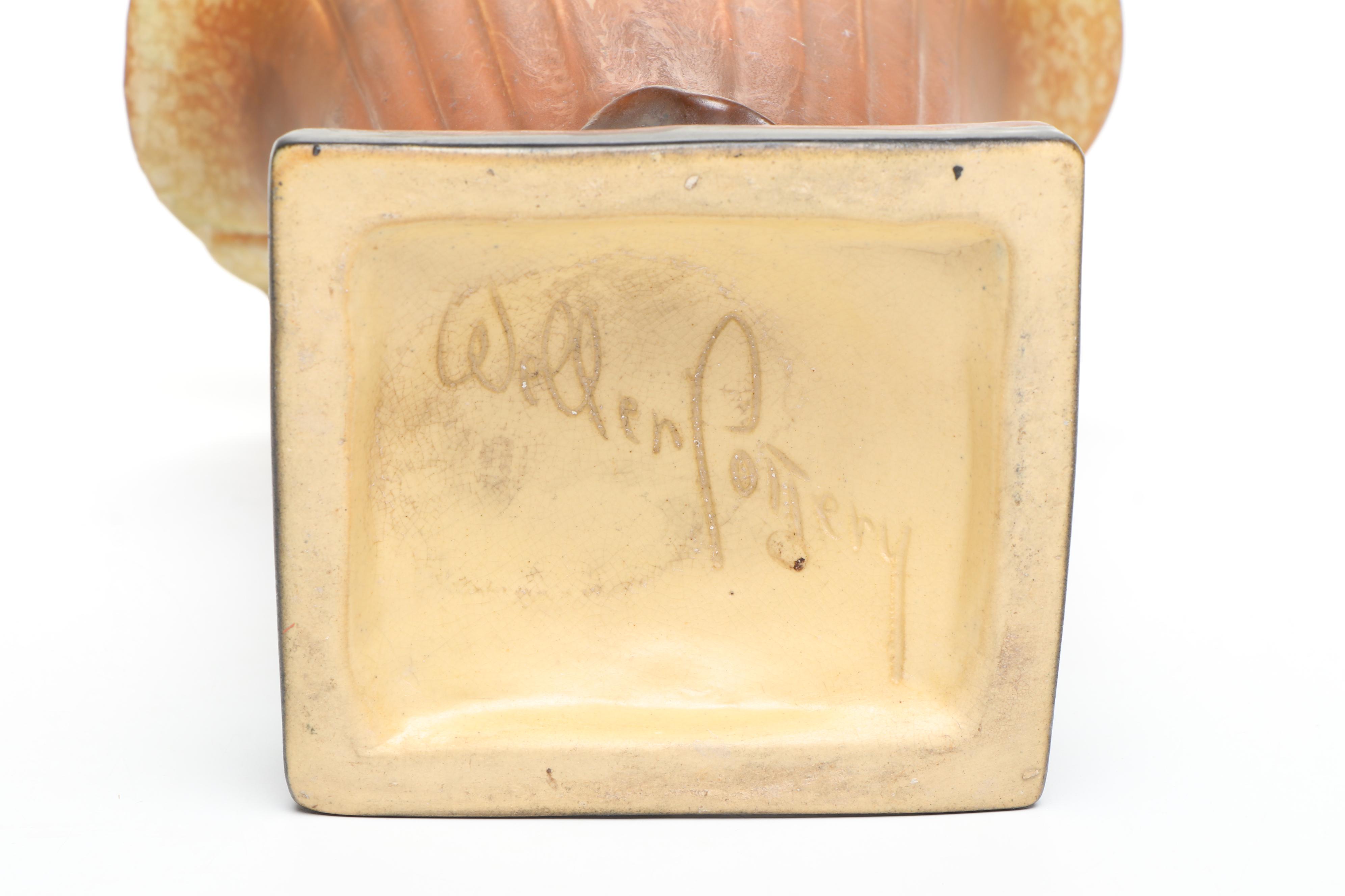 Weller Pottery Coppertone and Sydonia Vases, Early 20th Century