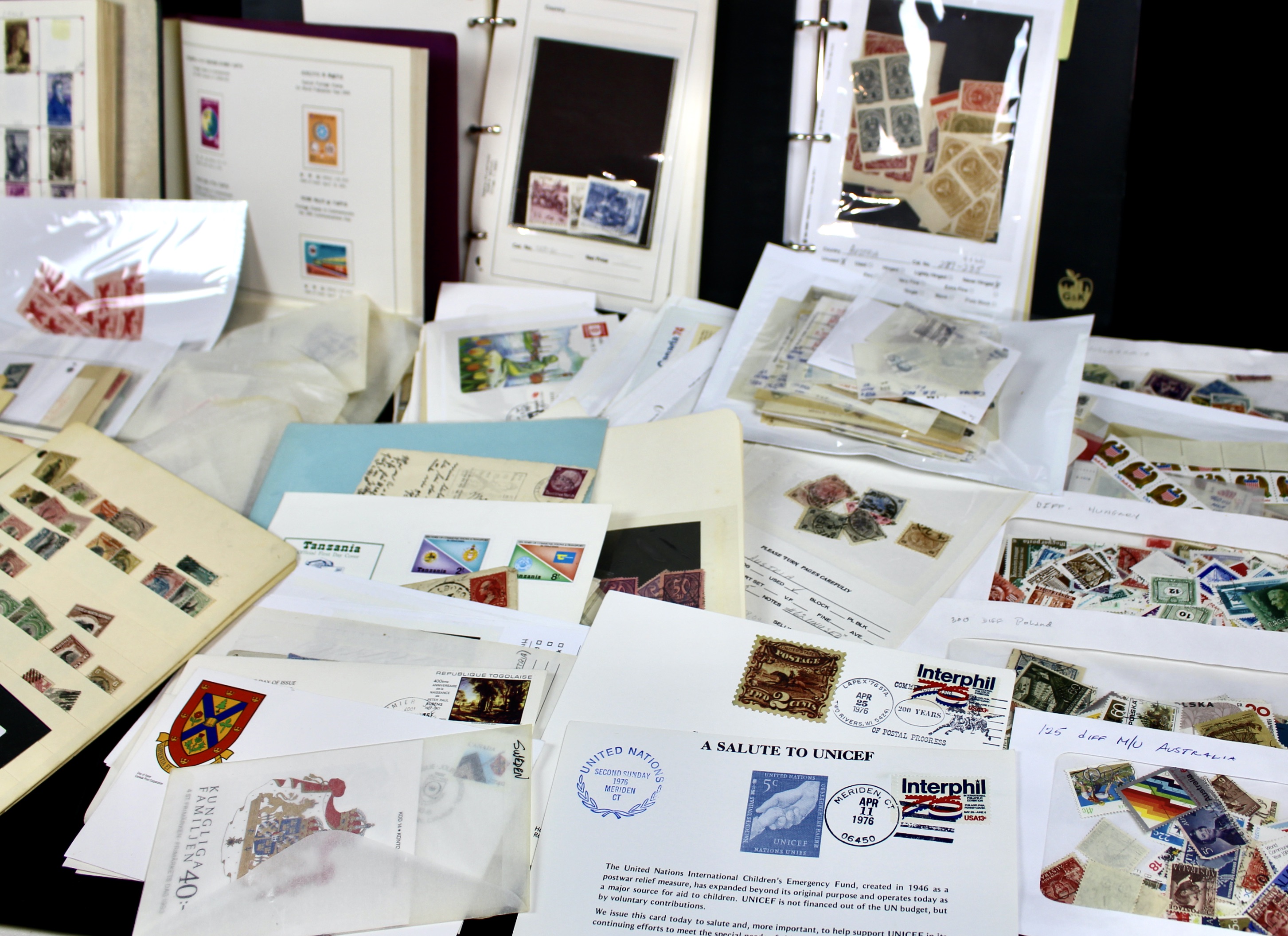 Eleven Pound Box of Stamps Most of Which are Foreign