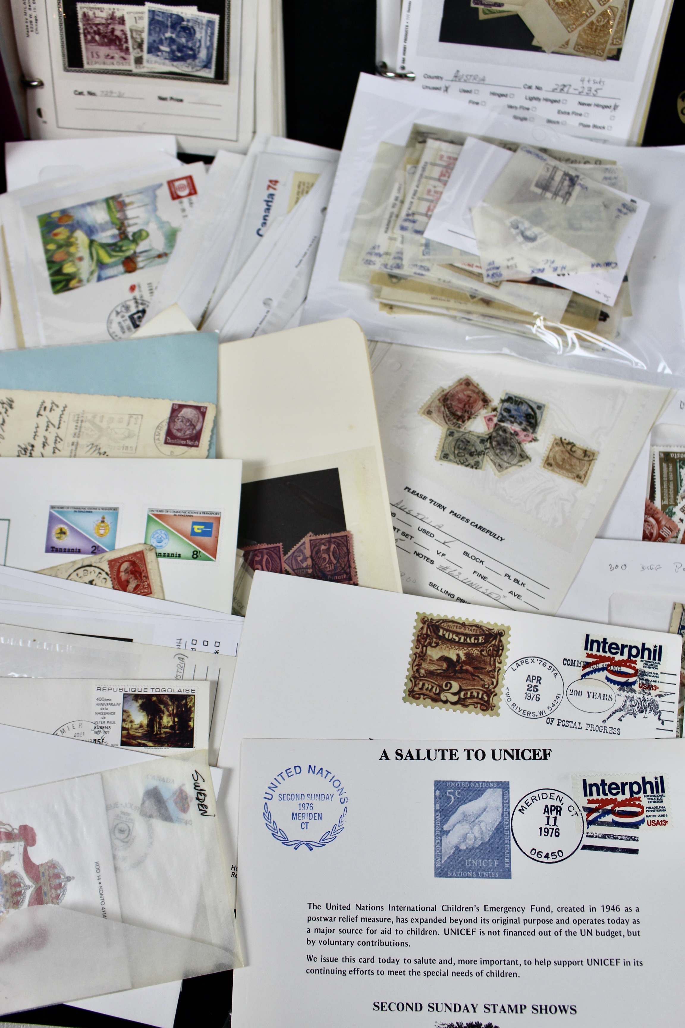 Eleven Pound Box of Stamps Most of Which are Foreign