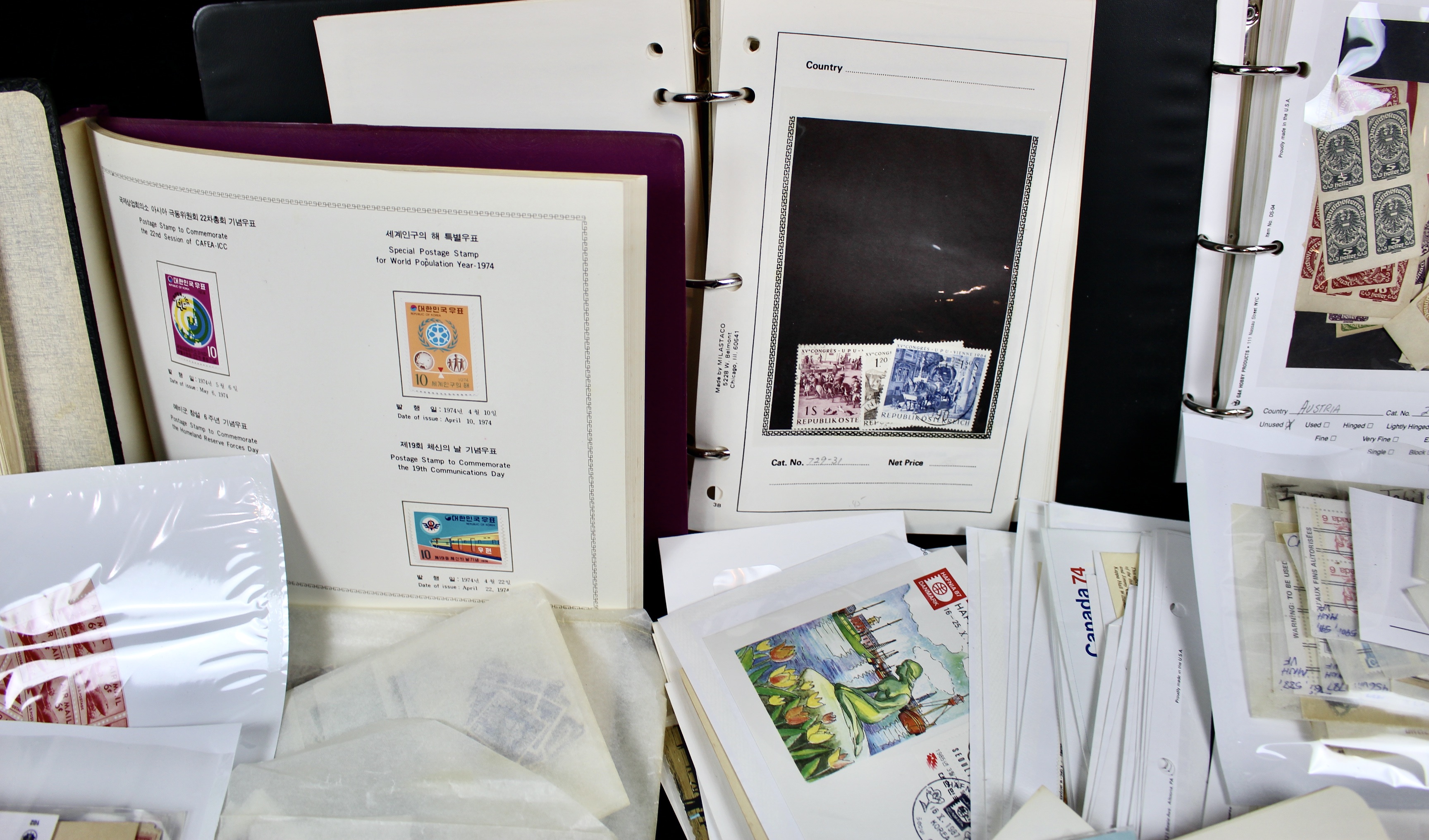 Eleven Pound Box of Stamps Most of Which are Foreign