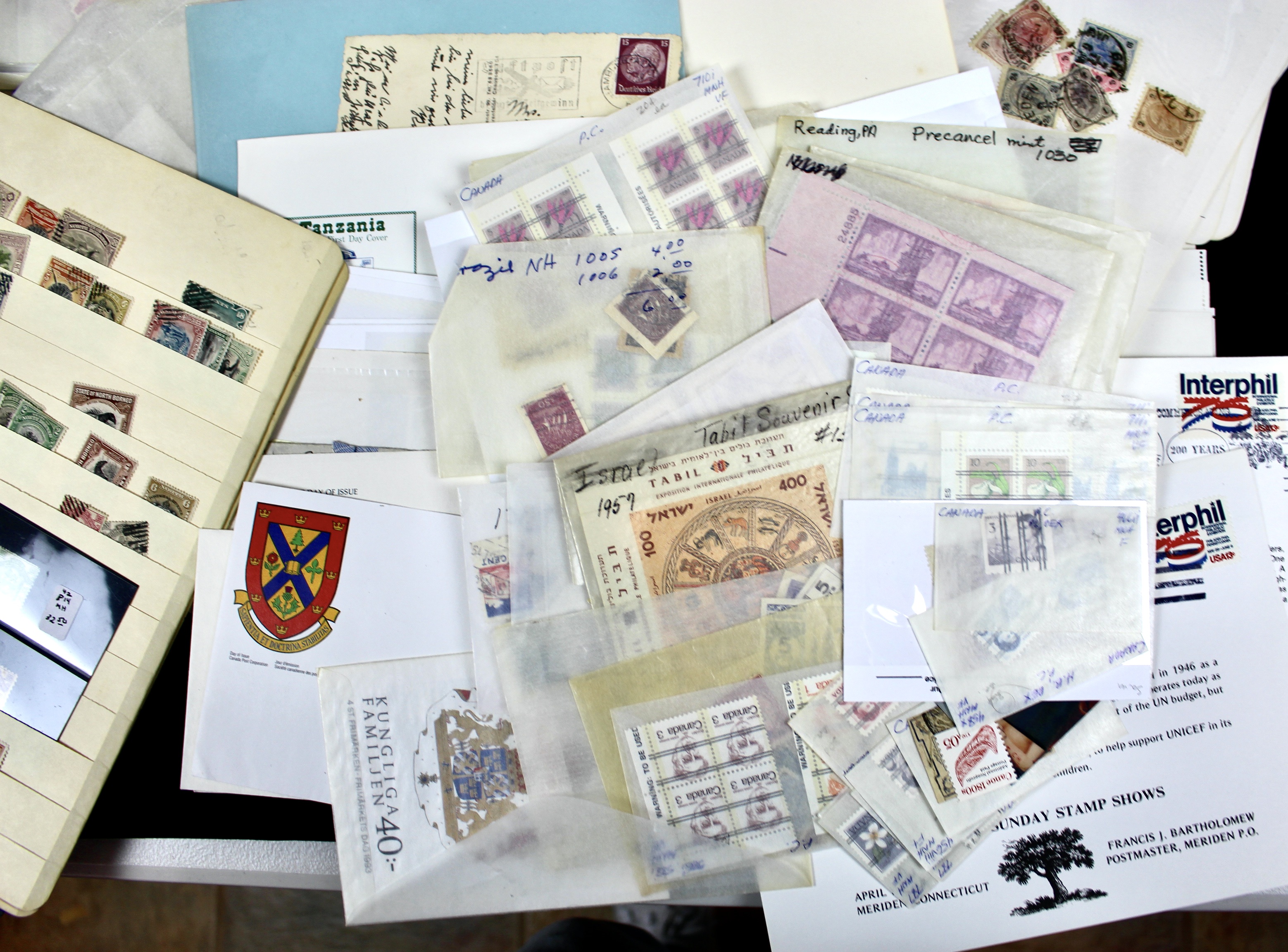 Eleven Pound Box of Stamps Most of Which are Foreign