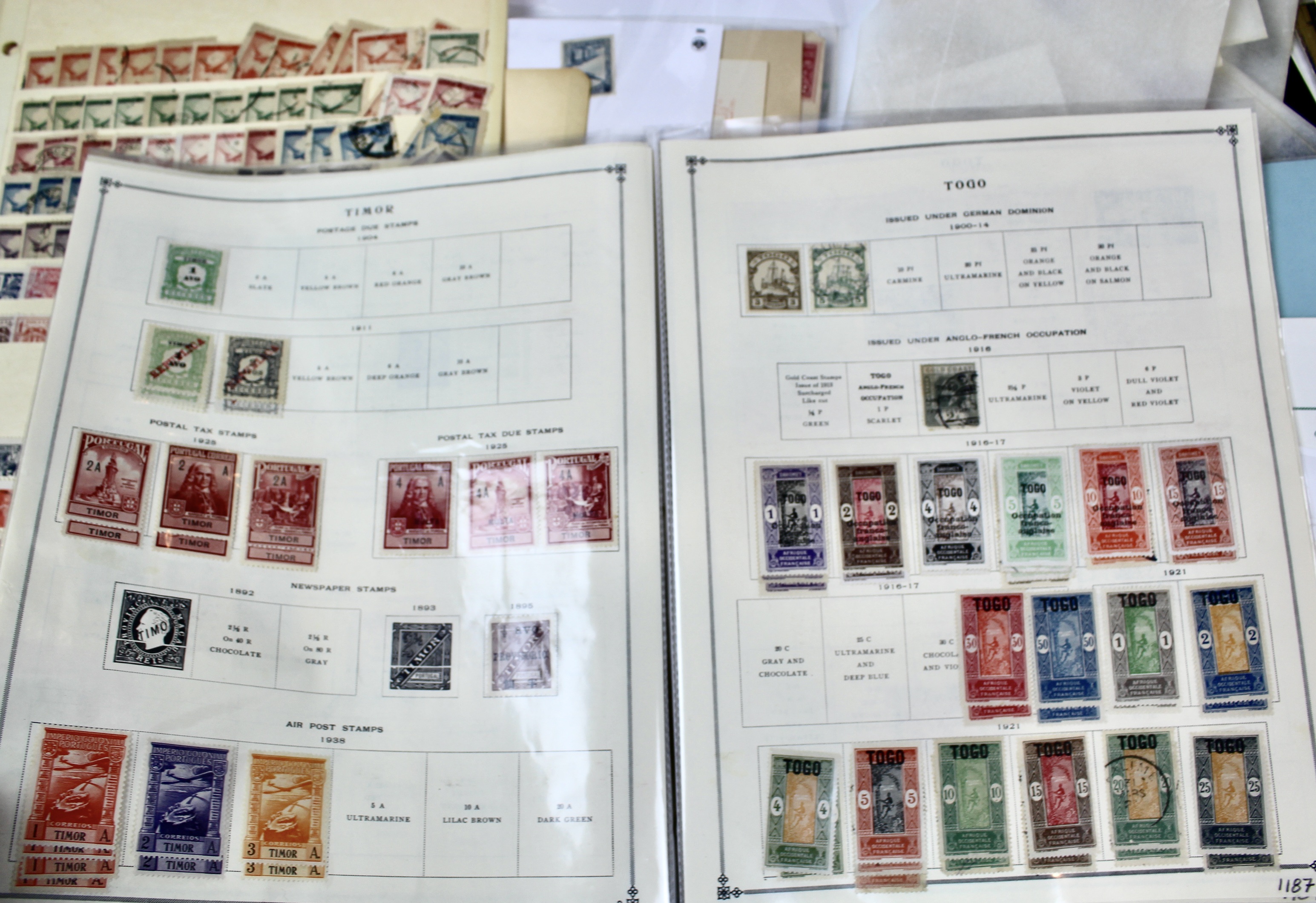 Eleven Pound Box of Stamps Most of Which are Foreign