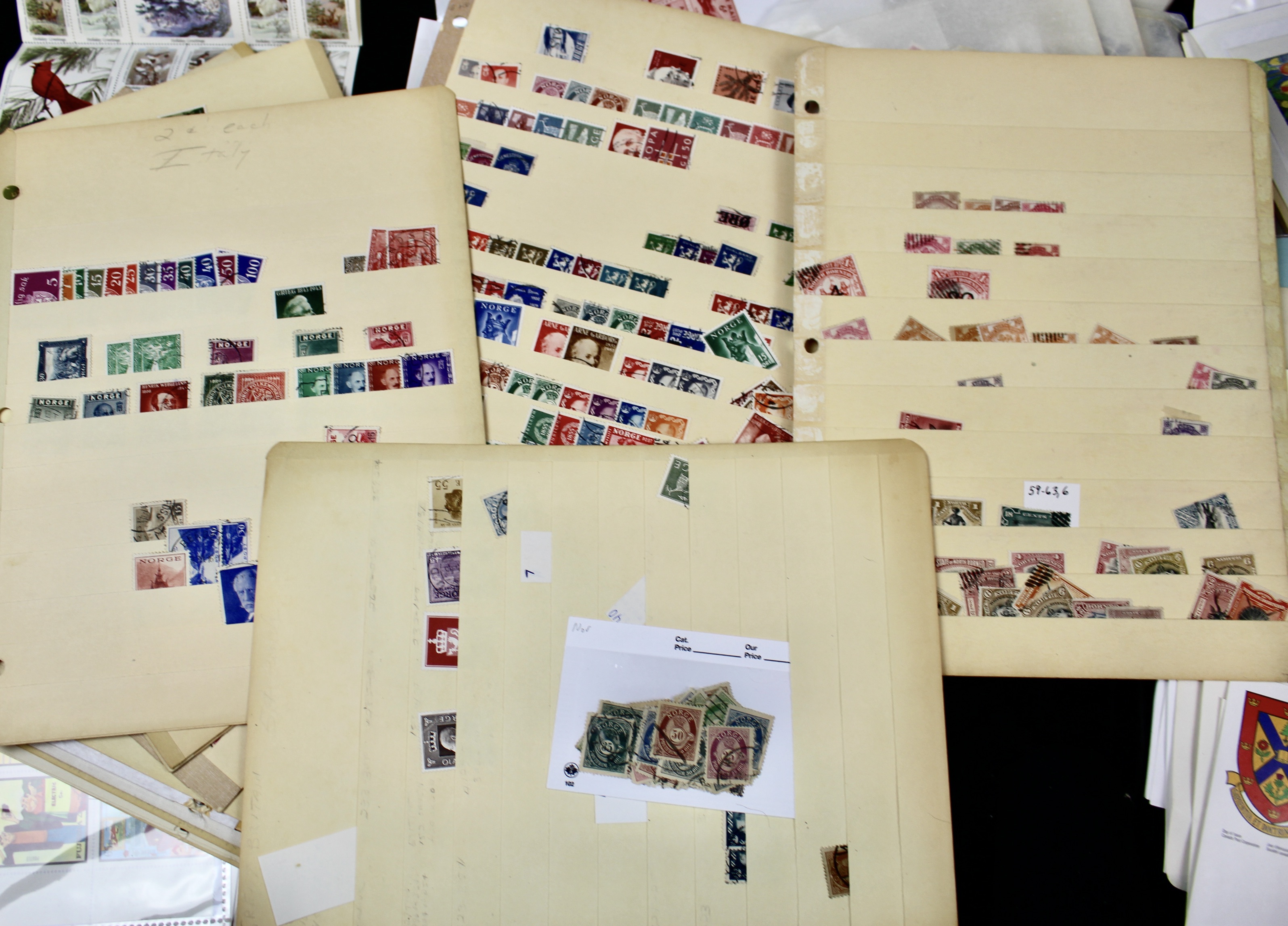 Eleven Pound Box of Stamps Most of Which are Foreign