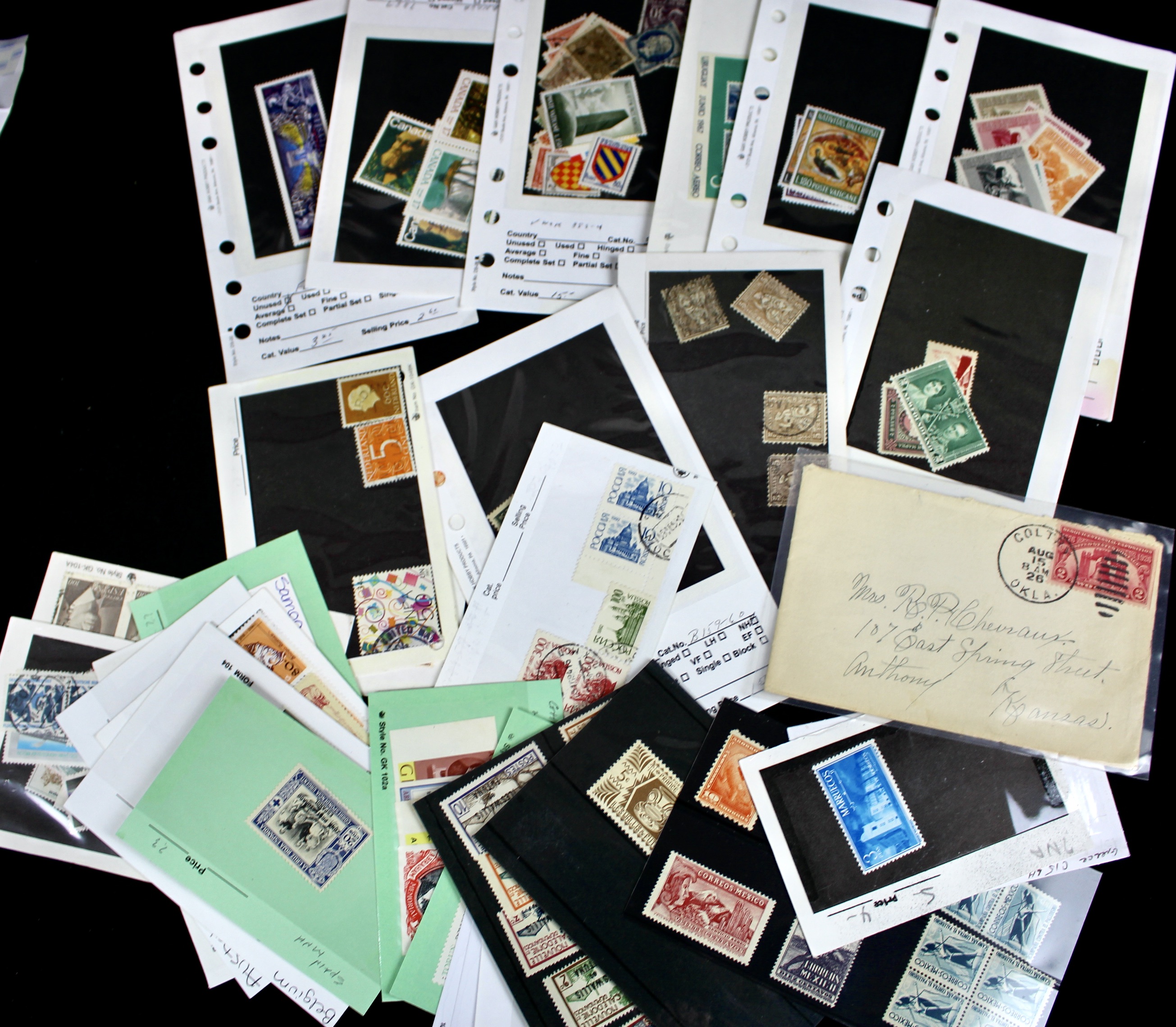 Eleven Pound Box of Stamps Most of Which are Foreign