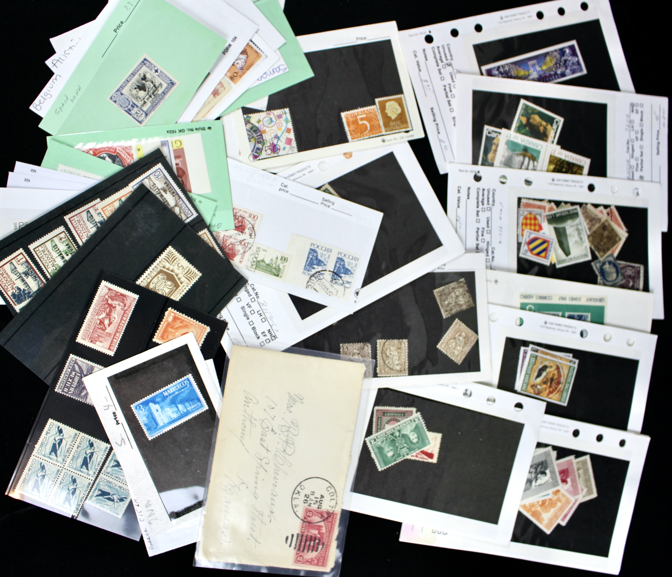 Eleven Pound Box of Stamps Most of Which are Foreign