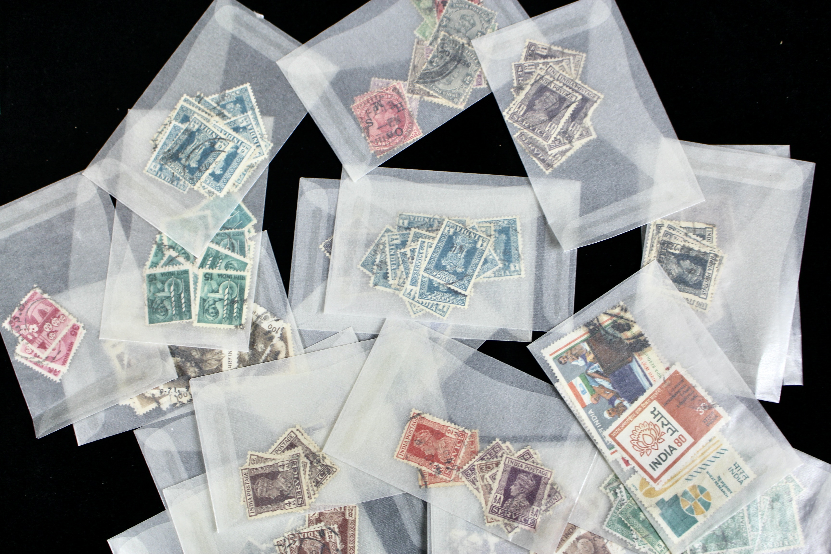 Eleven Pound Box of Stamps Most of Which are Foreign