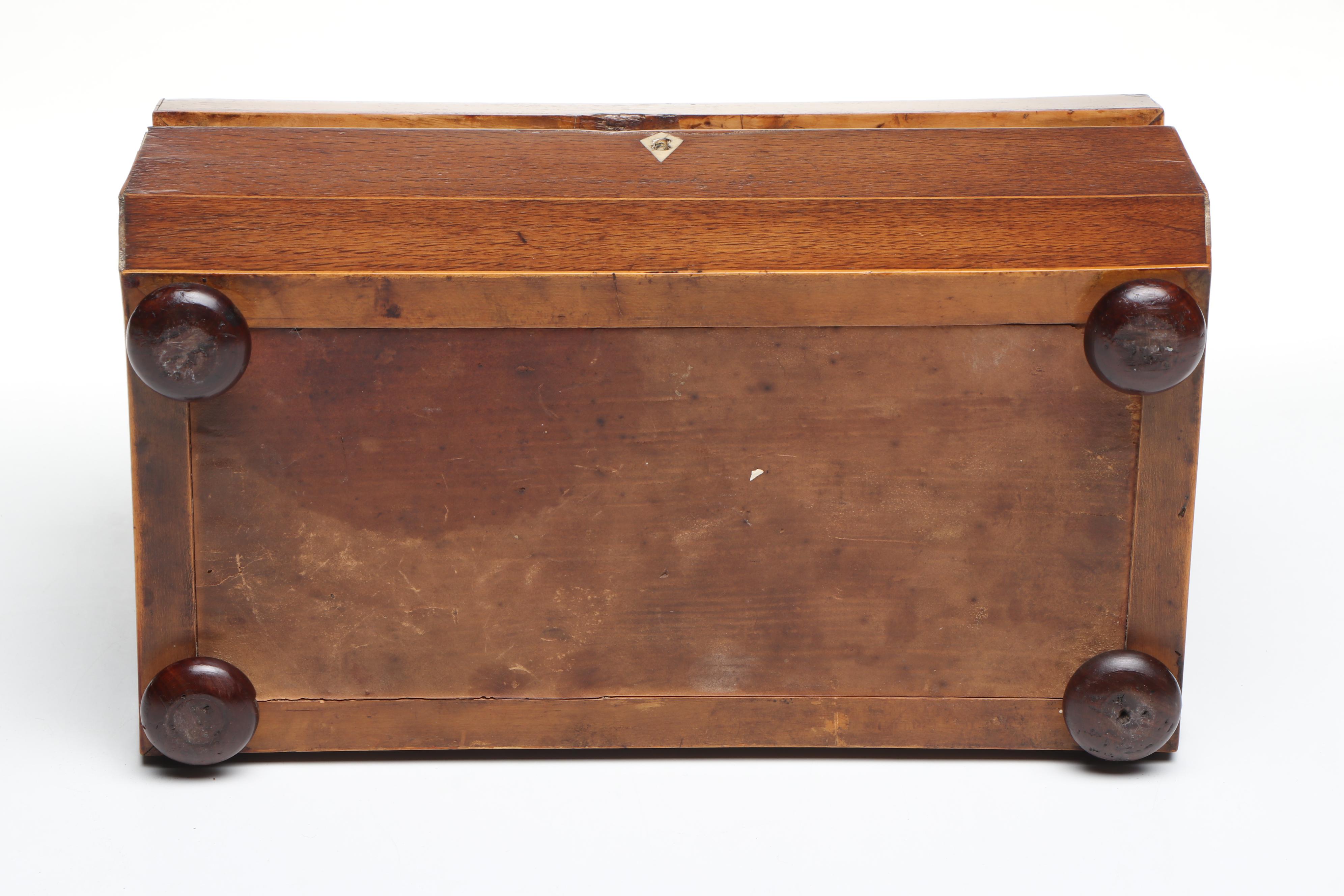 English George III Style Tea Caddy, Circa 1820